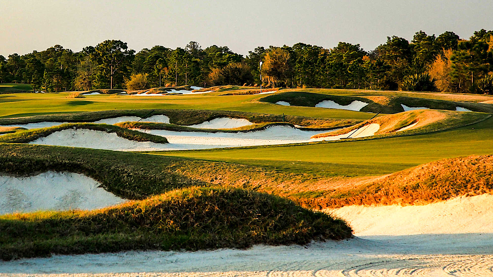 This short par 4 is one that many players can theoretically reach with their drivers, but it also poses the ultimate risk-reward decision off the tee. To make your choice even tougher, deep bunkers flank the undulating green.