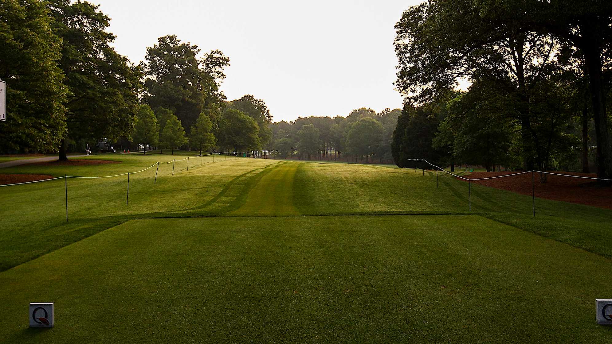 Through the years, the long dogleg-right third hole has changed several times. First it was made shorter and then it was returned to the original length, which added back the 50 yards that were lost. This tee shot is one of the most difficult on the front nine. Players will need a 280-yard drive to reach the turn in the fairway, then another 170-yard, mid-iron shot to the green. The elevated green has a back-to-front slope; miss it and par will be tough to make. 
