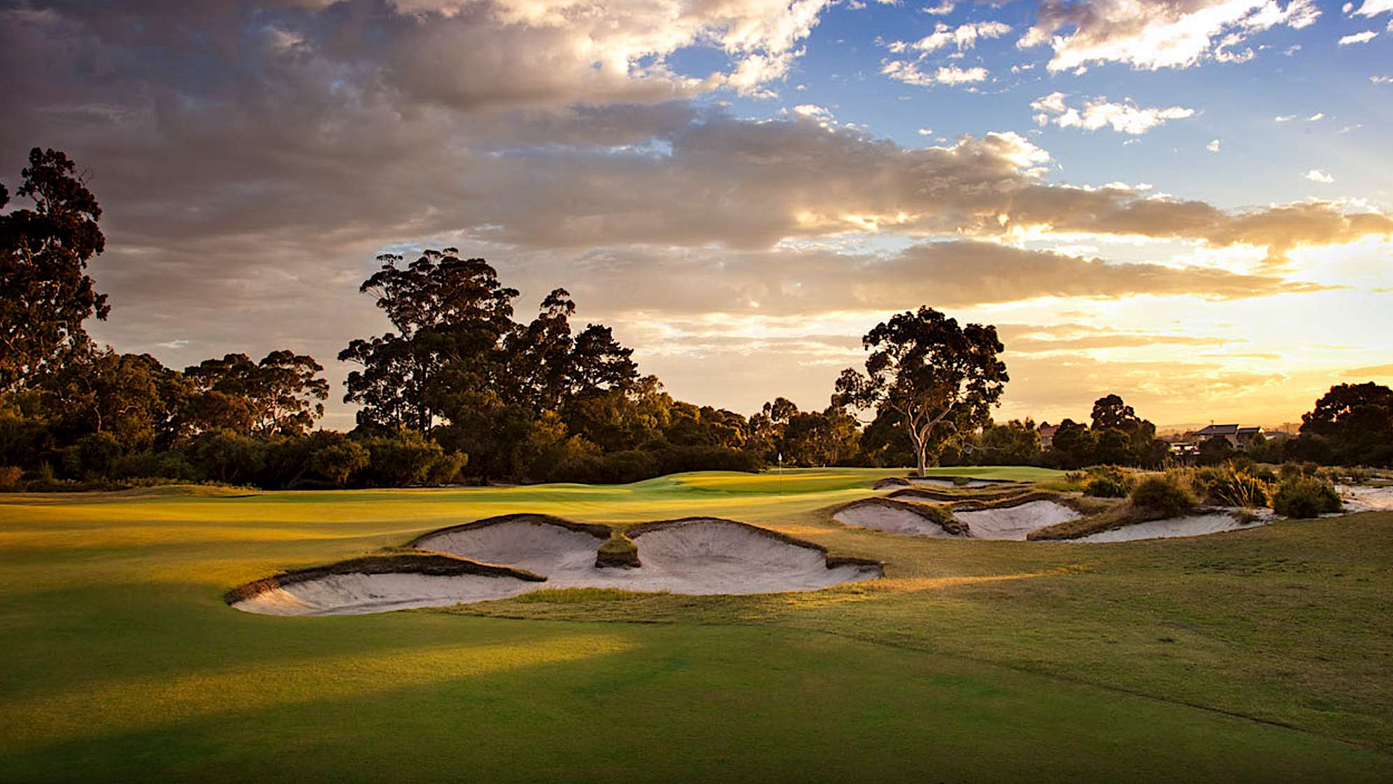 Hole 11: Par 4, 378 meters (2028 Presidents Cup Hole No. 10)  This hole has many pitfalls. Fairway bunkers just over 200 metres from the tee, heavy timber on either side, and an out of bounds behind the narrow green. There will be more bogeys than birdies on this tough hole.