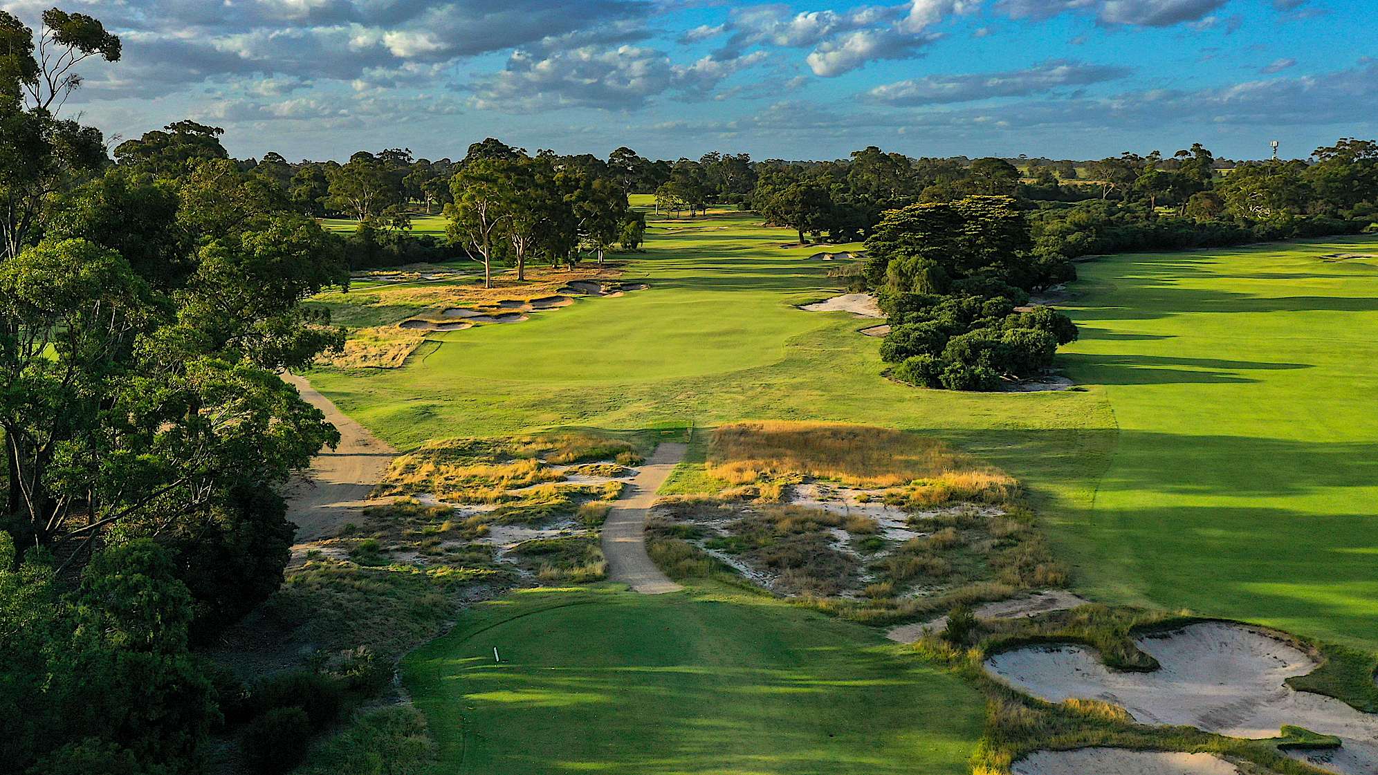 Hole 13: Par 4, 323 meters (2028 Presidents Cup Hole No. 5)  Another potential birdie opportunity, but again the tee shot should be well placed. Any shot hit to the right will leave a more difficult approach over bunkers to the small green.