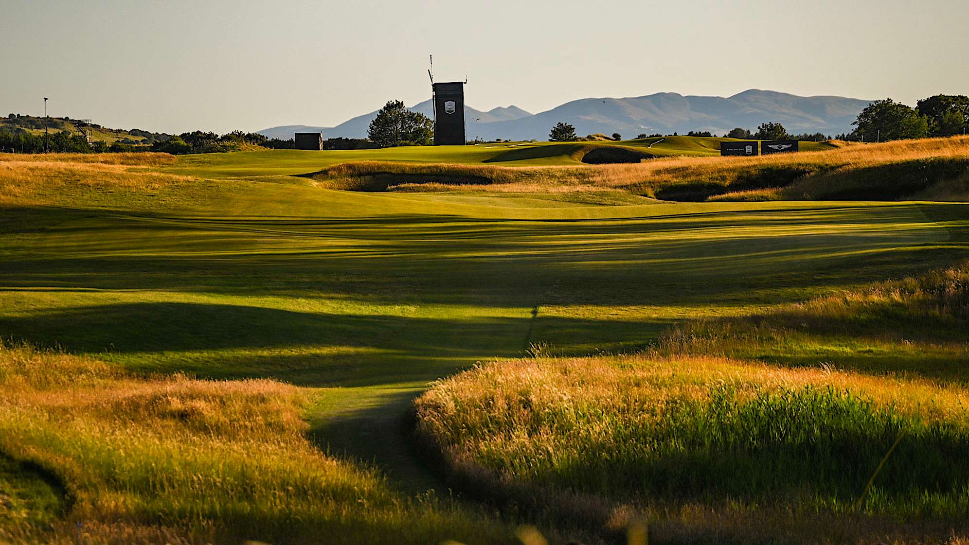 The 8th hole of The Renaissance Club in North Berwick, Scotland. (Keyur Khamar/PGA TOUR)