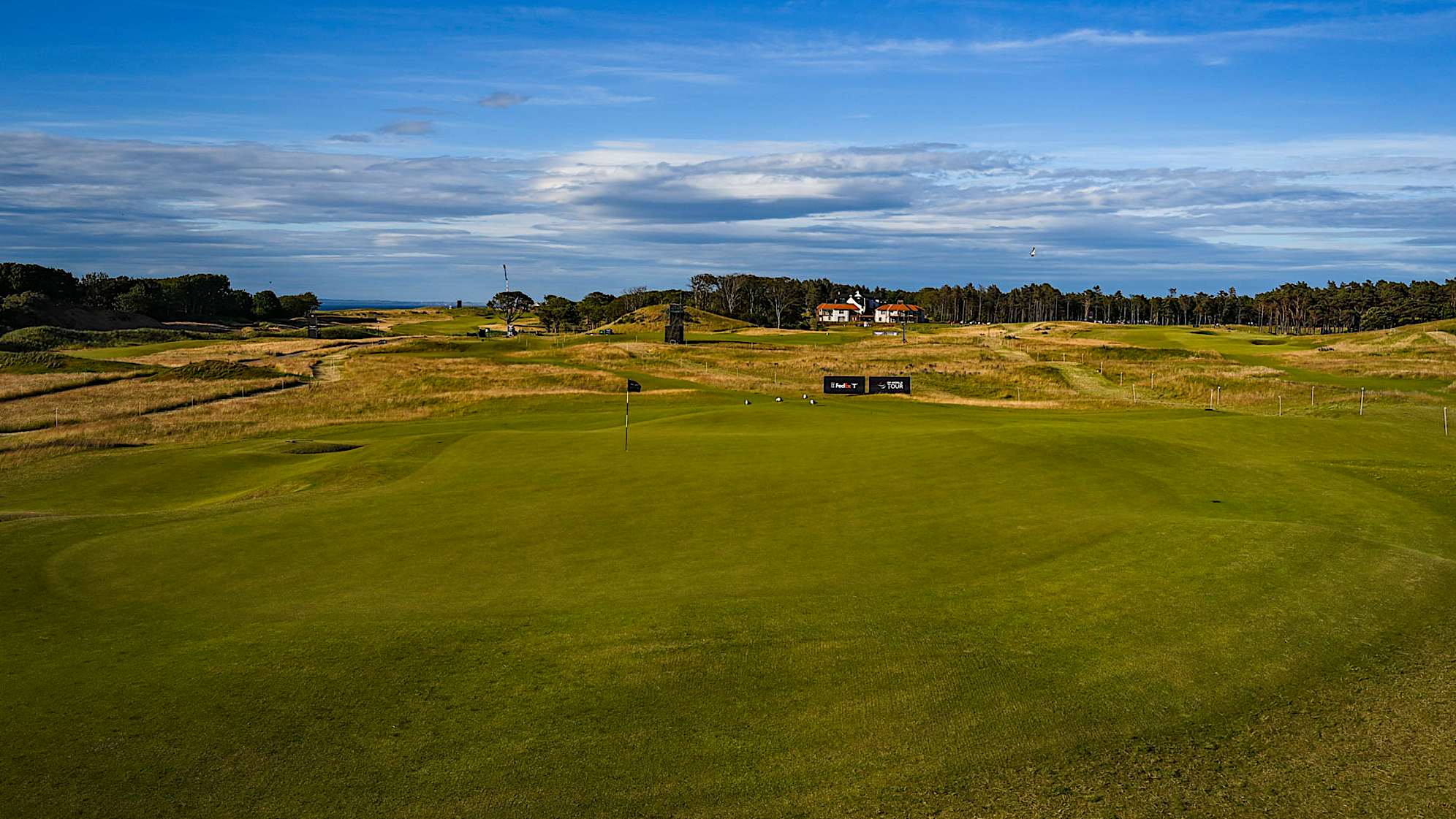 The 9th hole of The Renaissance Club in North Berwick, Scotland. (Keyur Khamar/PGA TOUR)