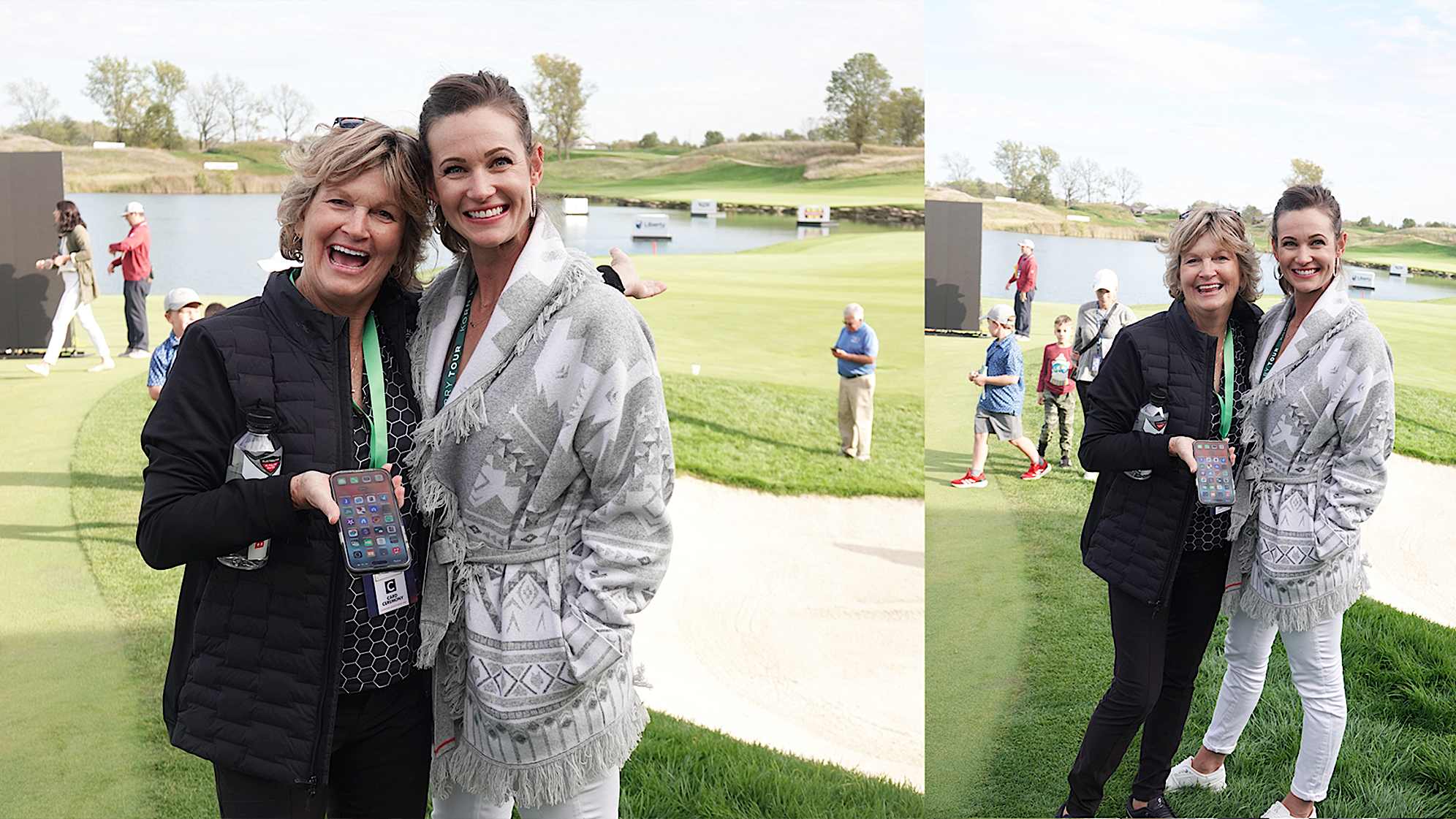 Ben Silverman's family at the PGA TOUR card ceremony. (PGA TOUR)