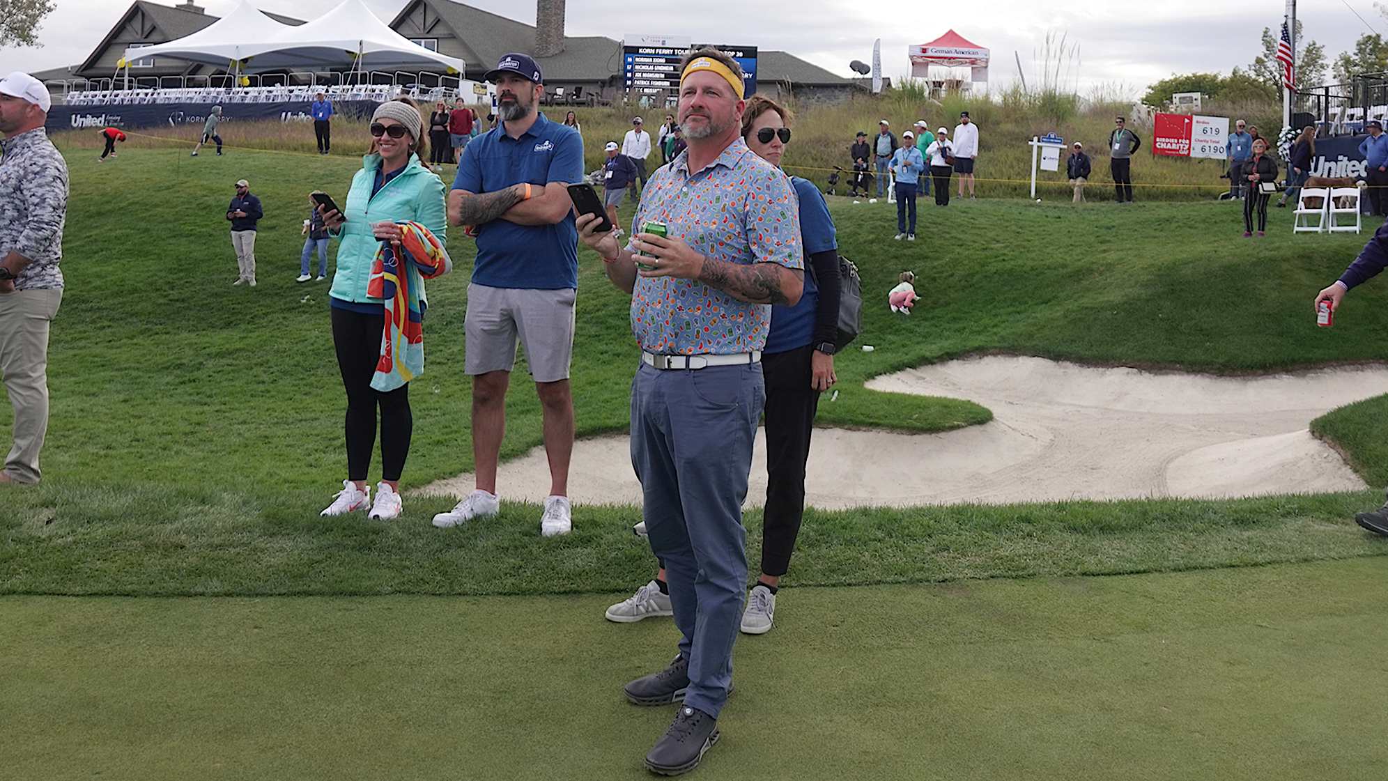 Family and loved ones of players at the PGA TOUR card ceremony. (PGA TOUR)