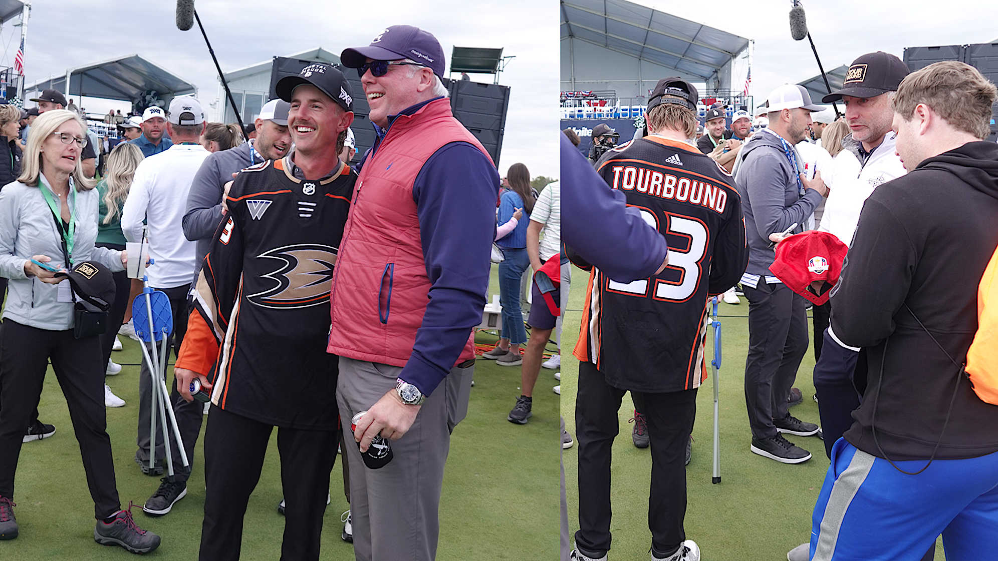 Jake Knapp at the PGA TOUR card ceremony. (PGA TOUR)