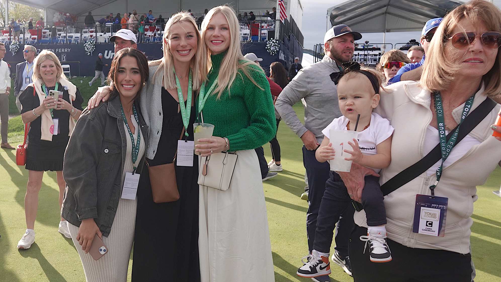Family and loved ones of players at the PGA TOUR card ceremony. (Stephanie Royer/PGA TOUR)