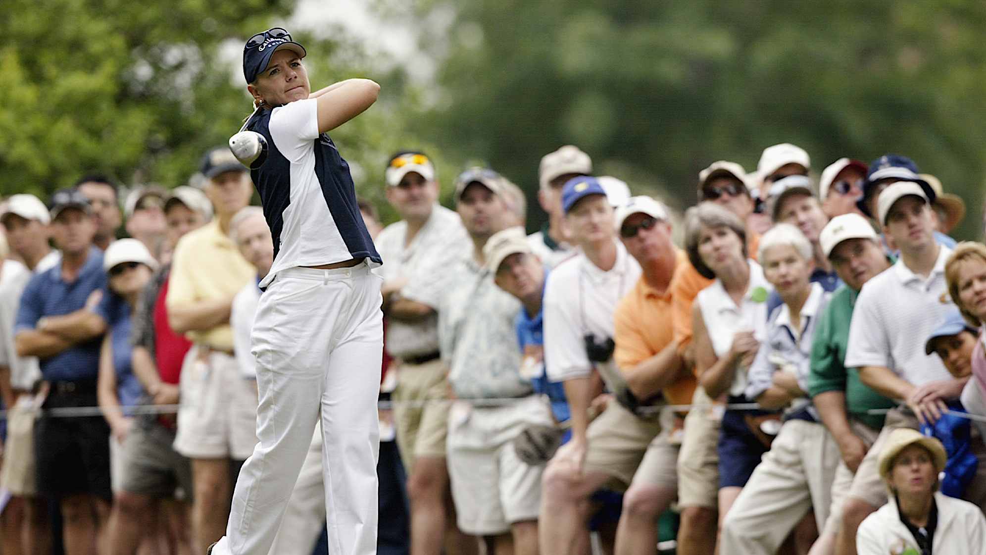 Annika Sorenstam at the Bank of America Colonial in 2003 (Getty images)