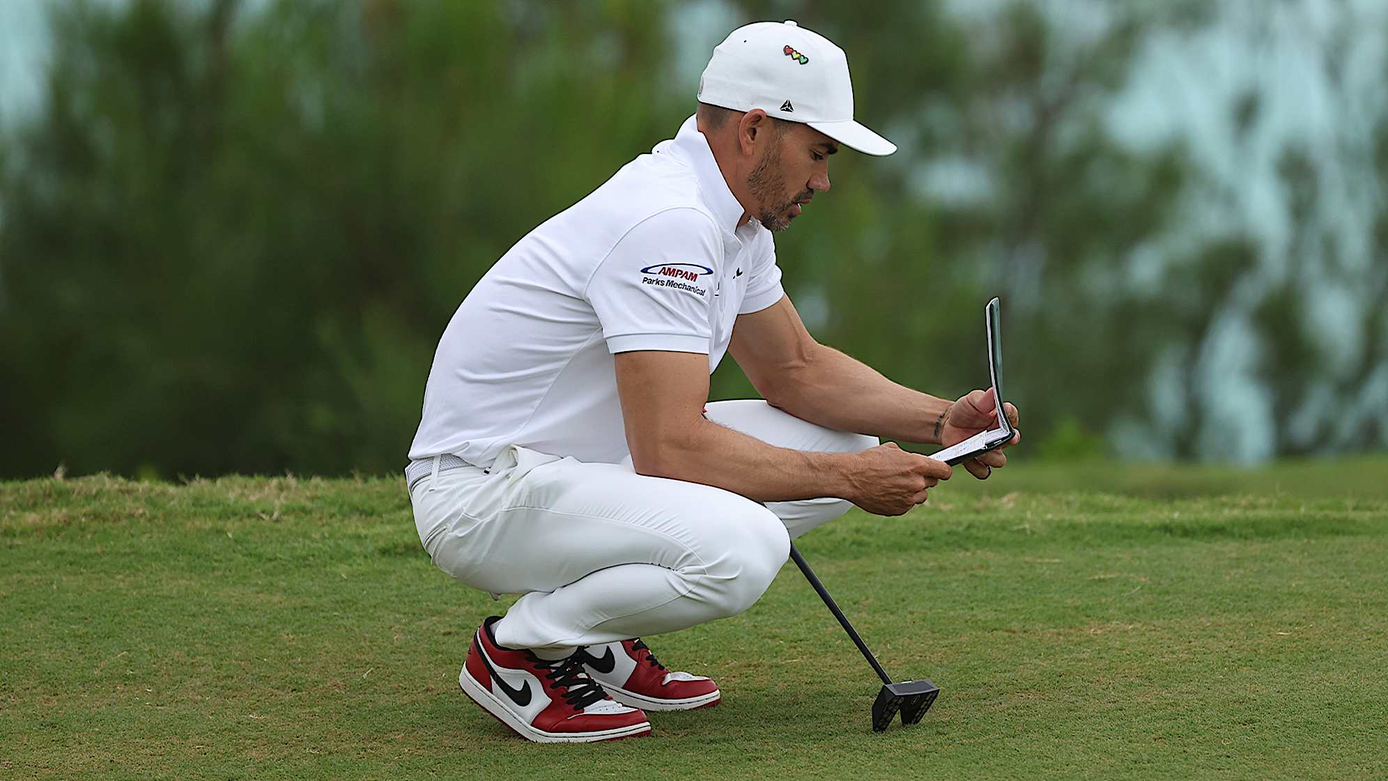 Camilo Villegas at the 2023 Butterfield Bermuda Championship. (Gregory Shamus/Getty Images)