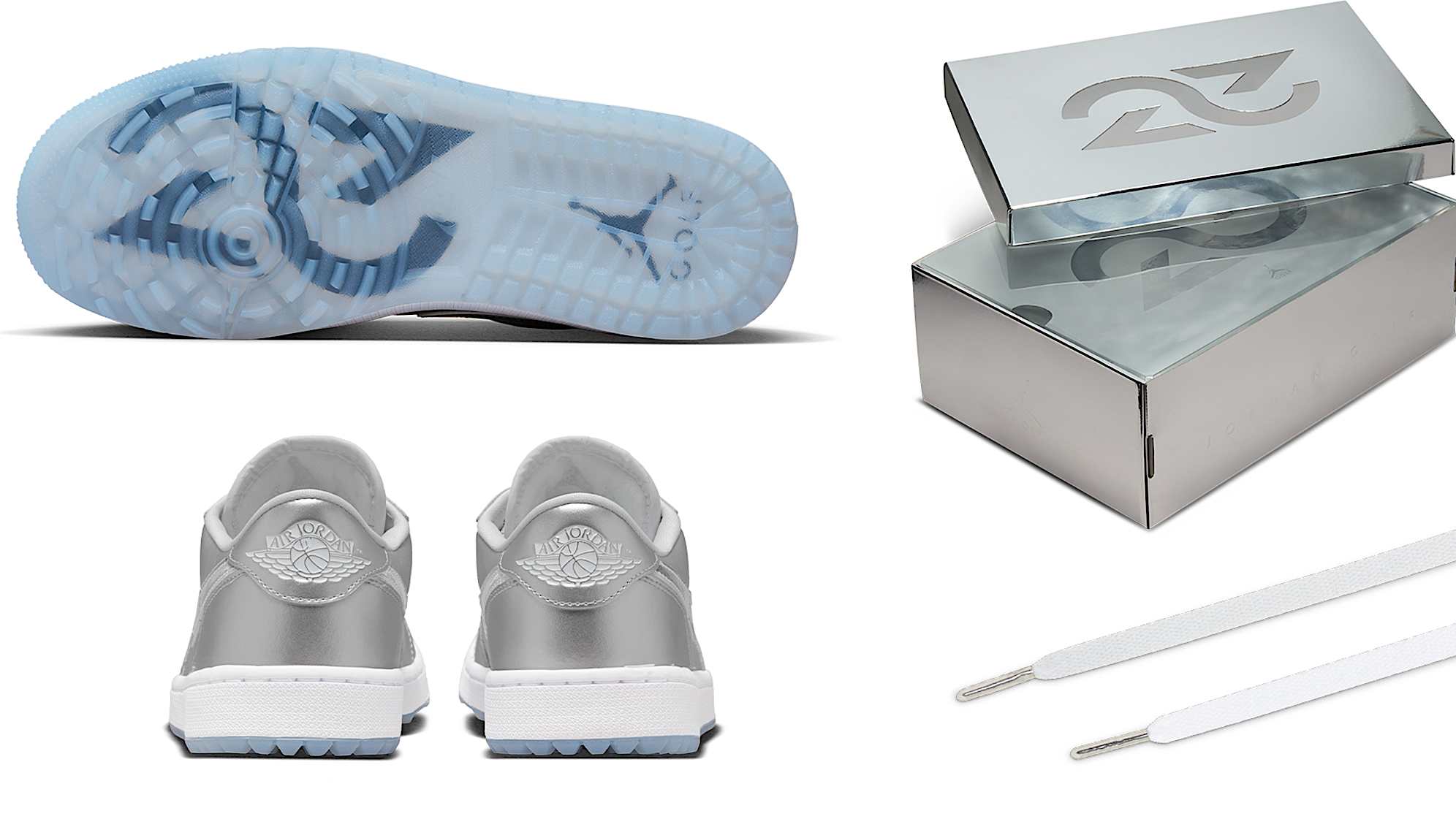 The new Nike Air Jordan 1 Low G NRGs. (Courtesy Nike)