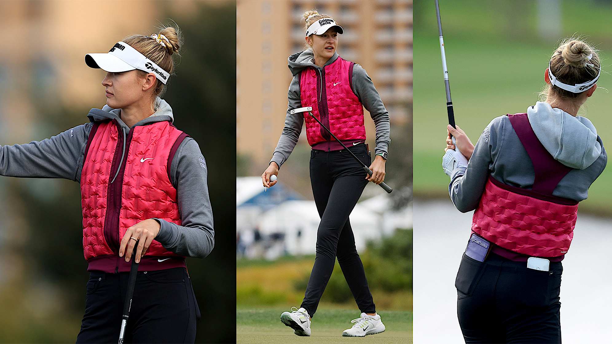 Nelly Korda during the 2023 PNC Championship pro-am. (Getty Images)