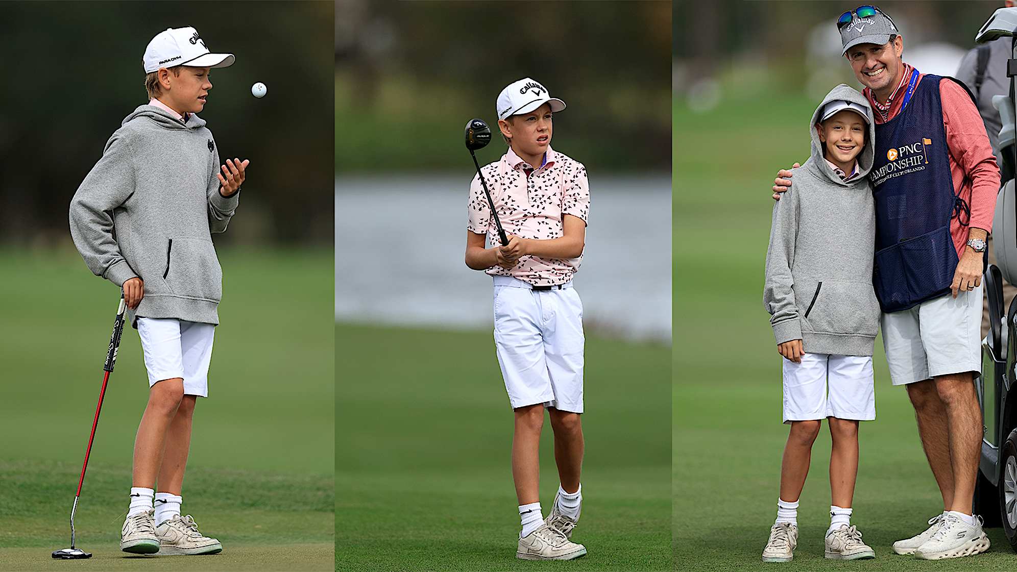 Will McGee at the 2023 PNC Championship. (Getty Images)