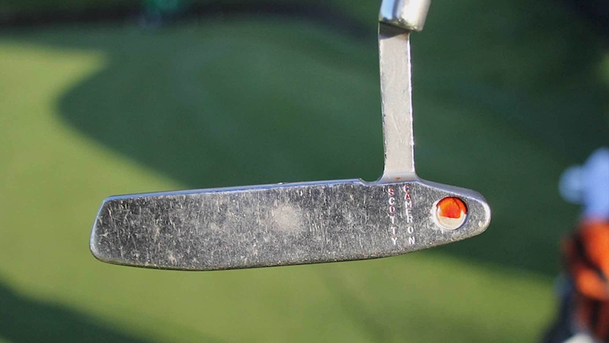 Tiger Woods' Scotty Cameron Newport 2 GSS prototype putter. (Courtesy GolfWRX)