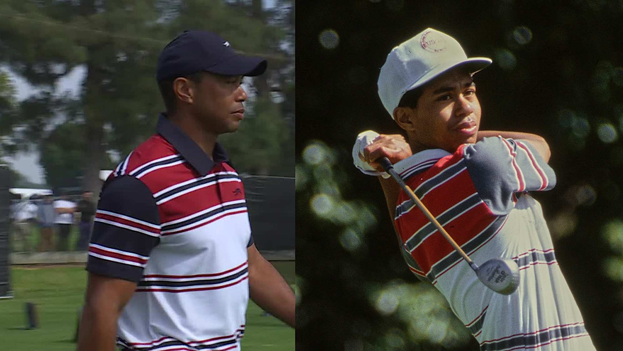 Tiger Woods wears shirt paying tribute to 1992 PGA TOUR debut at Riviera