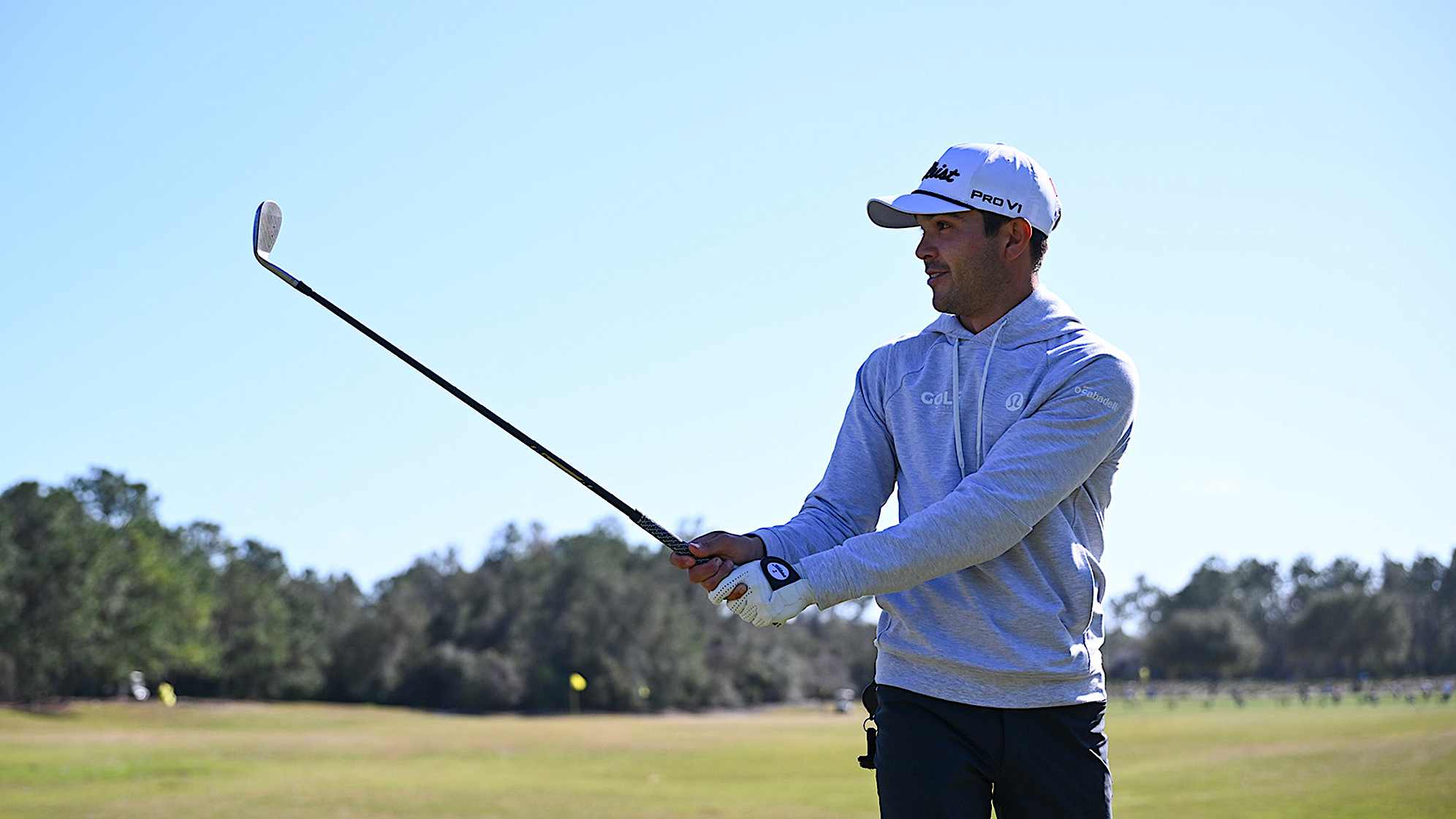 Behind the scenes with Raul Pereda at The Palencia Club in Saint Augustine, Florida. (Jennifer Perez/PGA TOUR)
