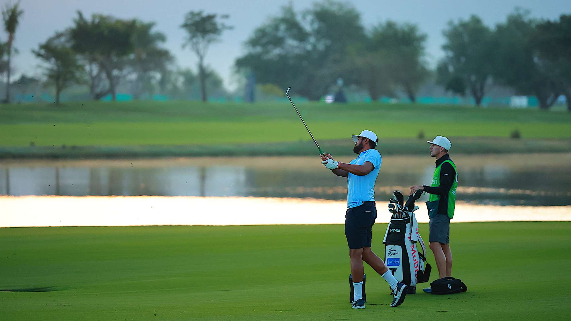 Tony Finau arrived at the Mexico Open at Vidanta with a new set of Ping Blueprint S irons (Hector Vivas/Getty Images).