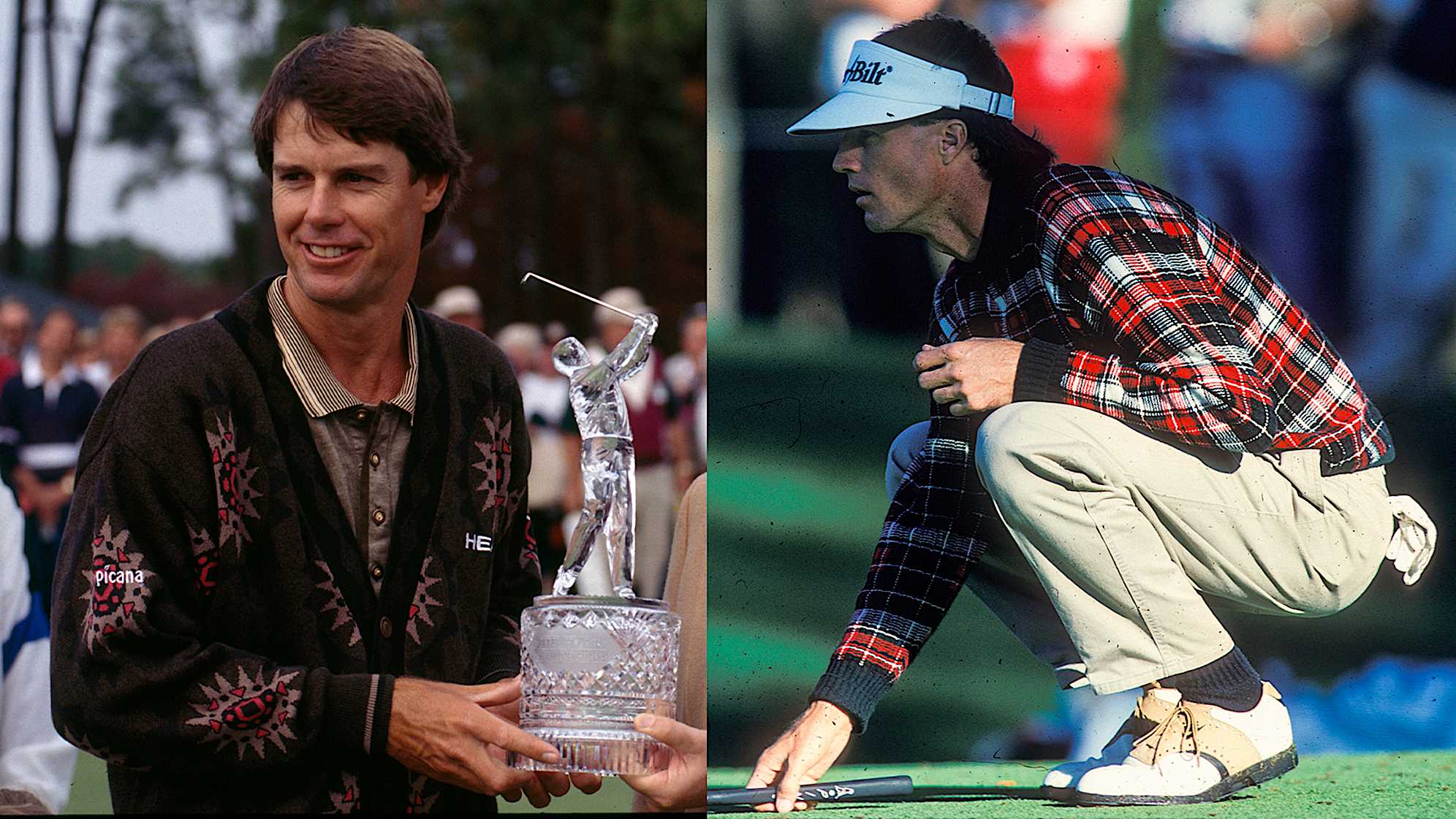 Paul Azinger (L) and Jodie Mudd (R) at THE PLAYERS Championship. (PGA TOUR Archive)