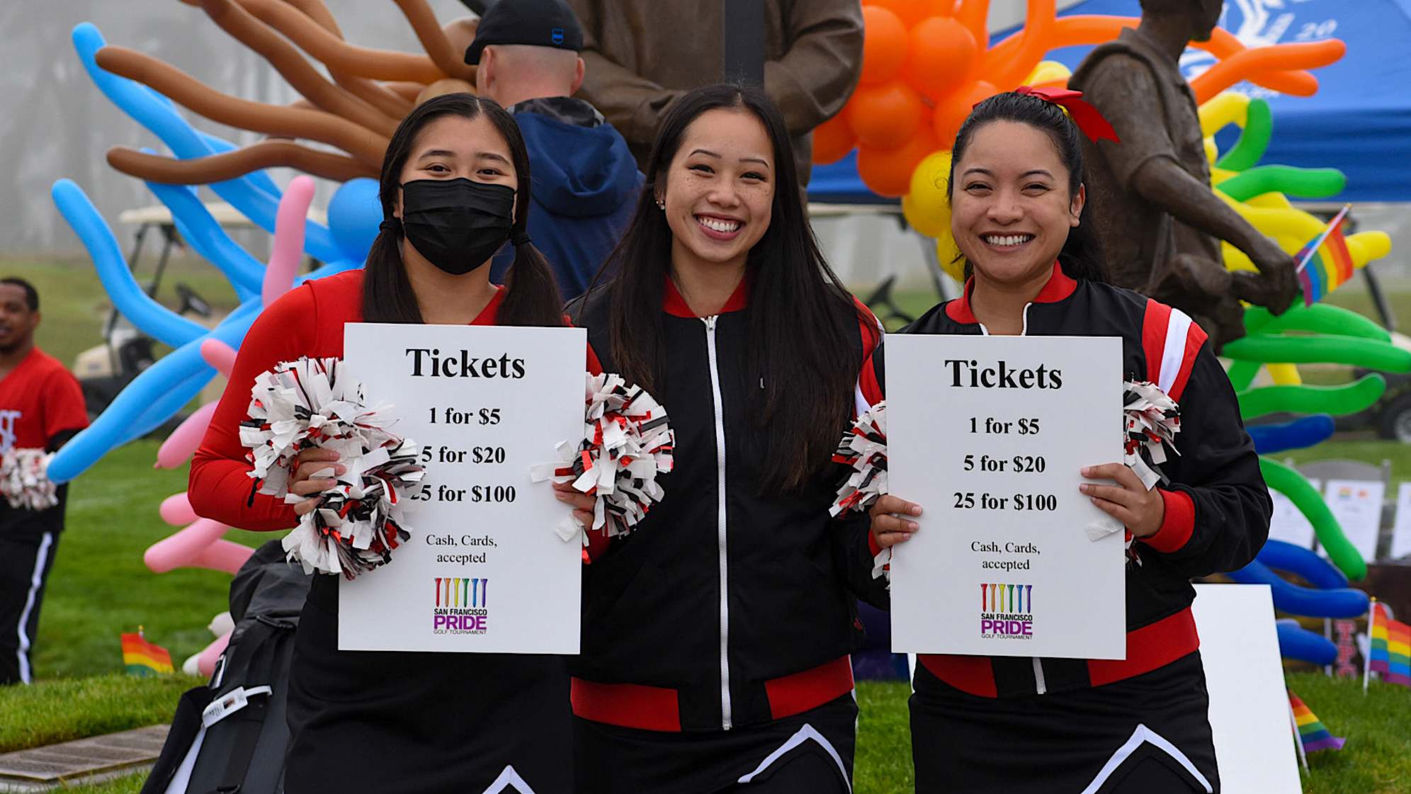 Scenes from the 2022 San Francisco Pride Pro-Am at TPC Harding Park. (Credit TPC Harding Park)
