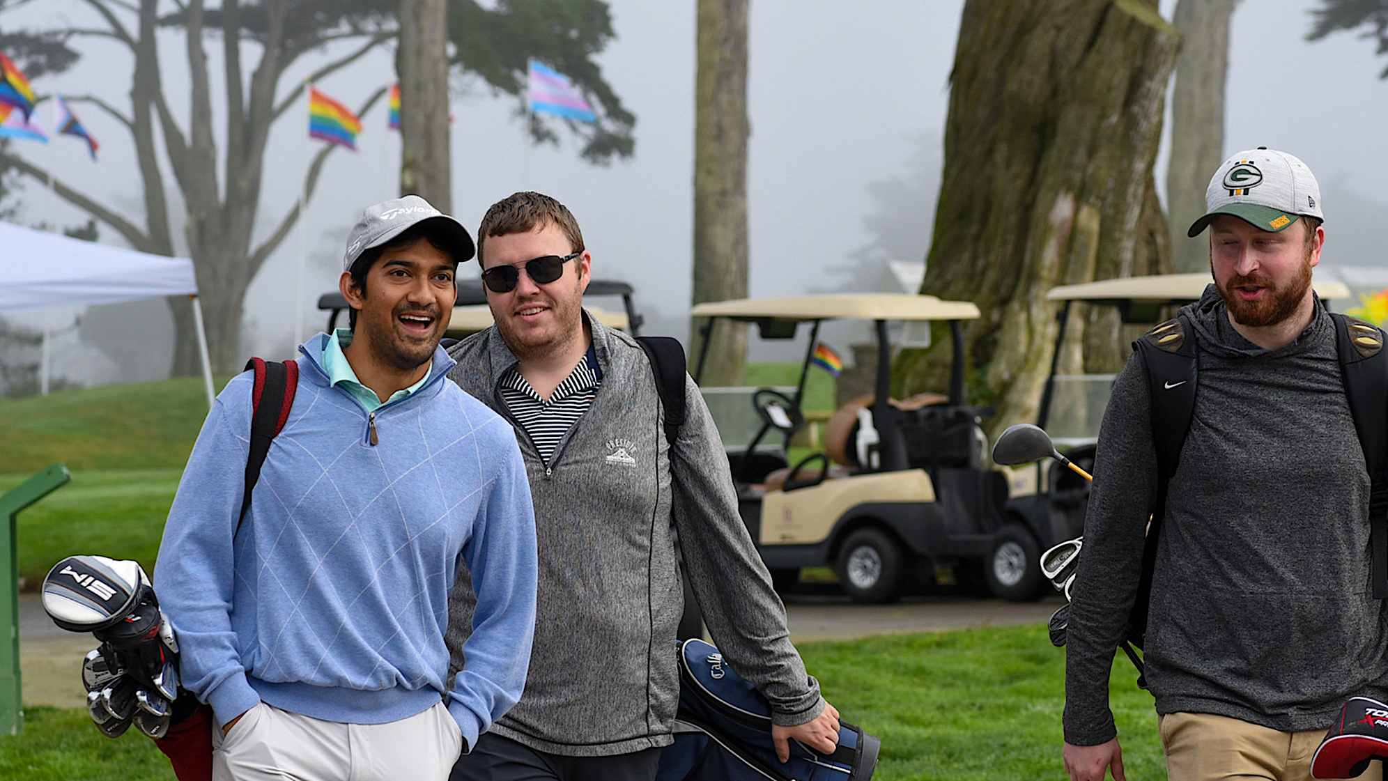 Scenes from the 2022 San Francisco Pride Pro-Am at TPC Harding Park. (Credit TPC Harding Park)