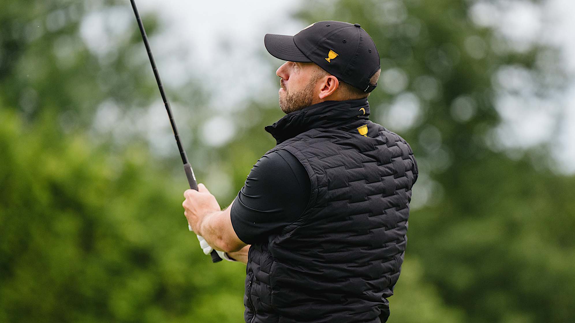 A close look at the International Team's uniforms. (Matt Garies/PGA TOUR)