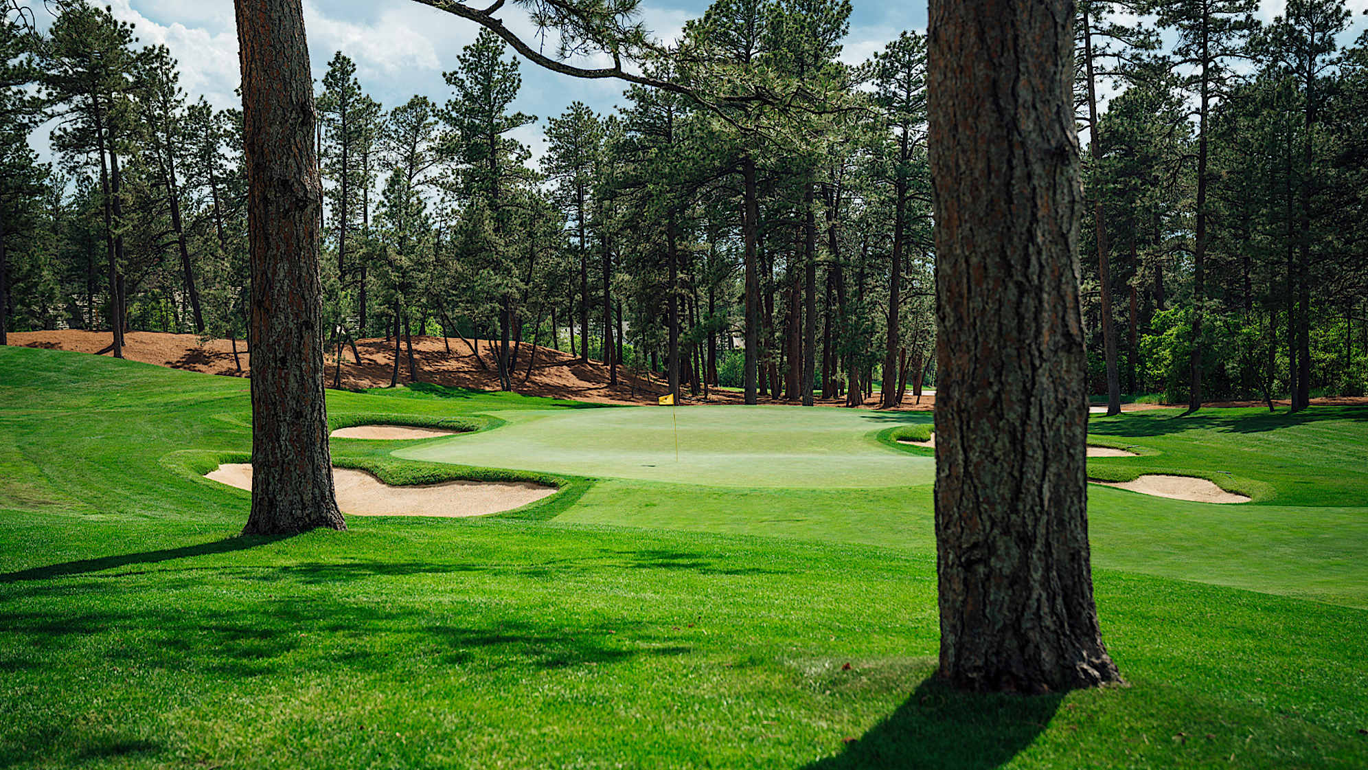A look at the 13th hole at Castle Pines Golf Club. (Courtesy WGA)