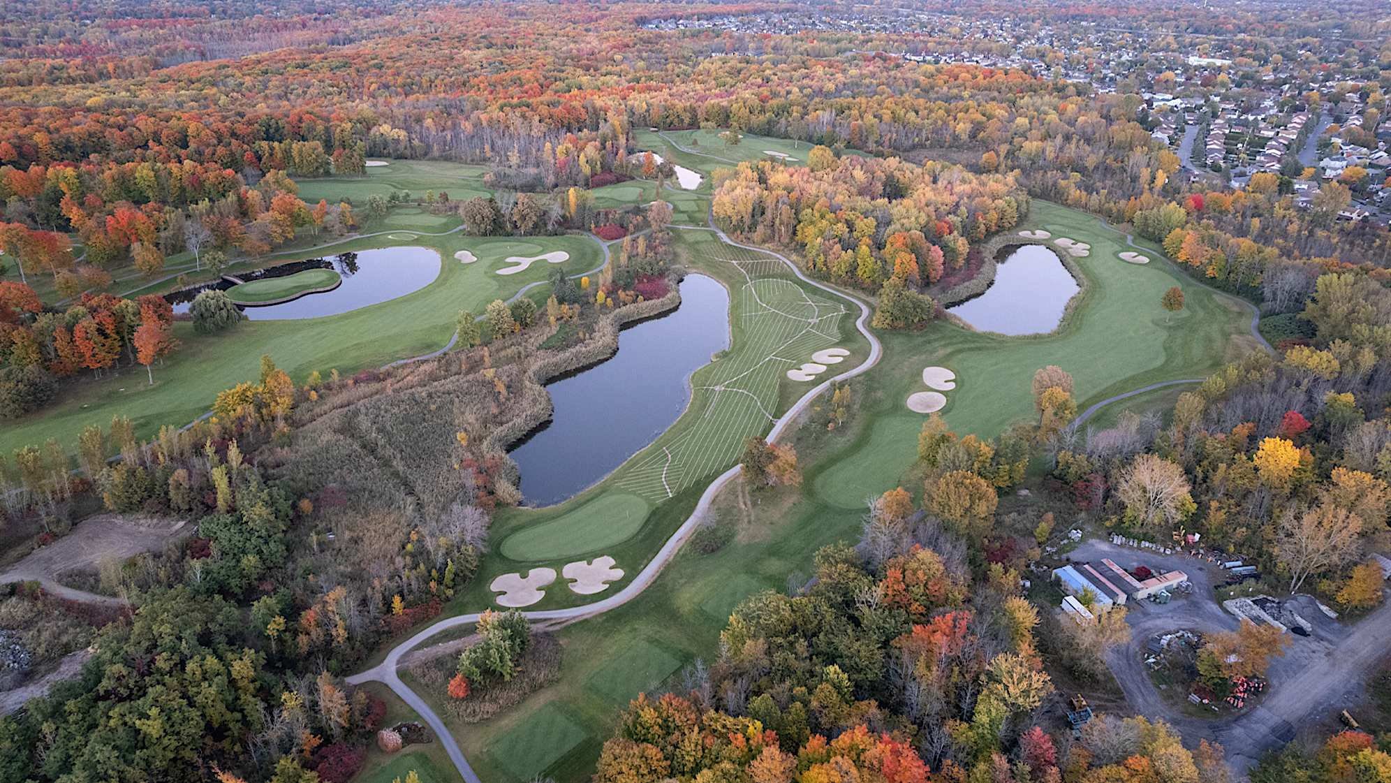 An overhead view of The Royal Montreal Golf Club. (PGA TOUR)