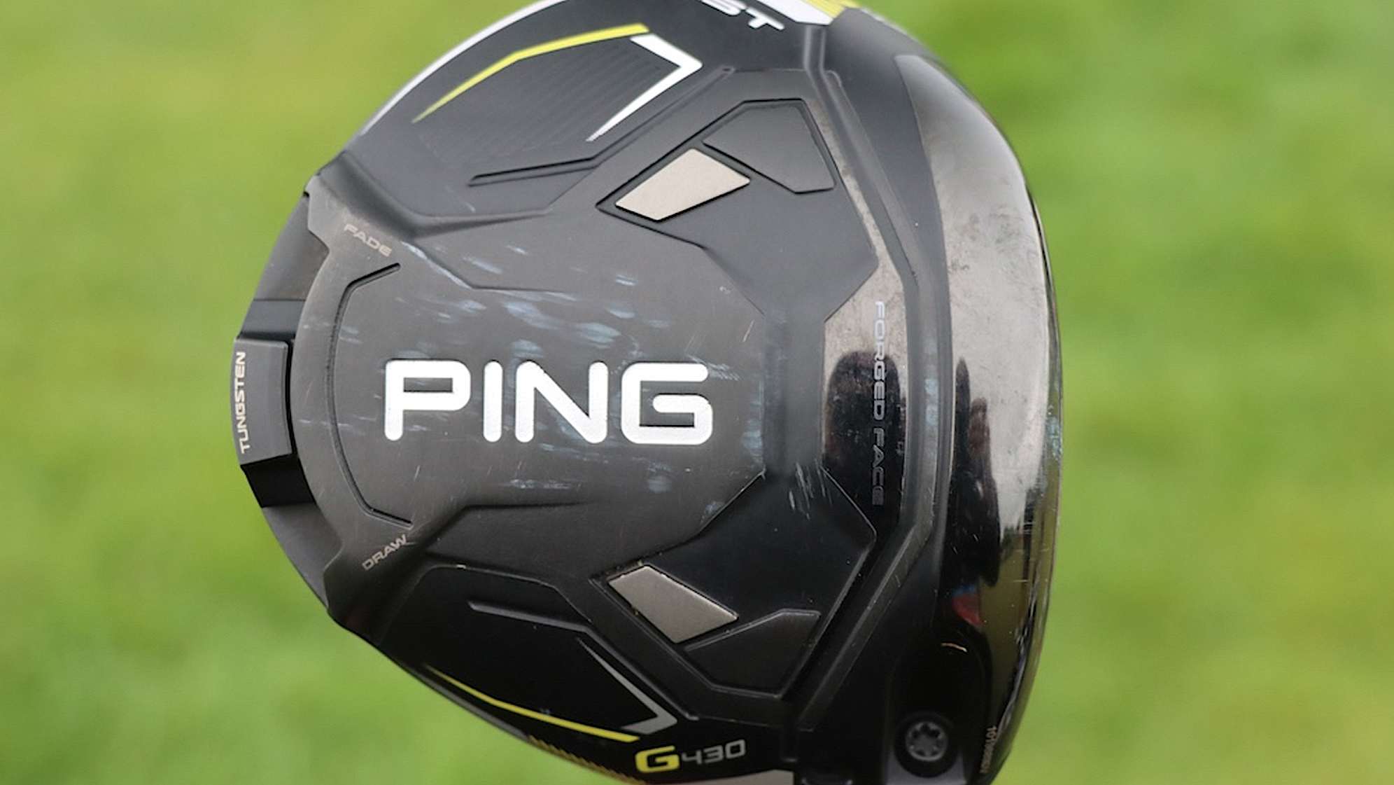 A look at Sahith Theegala's Ping G430 LST driver. (Credit GolfWRX)