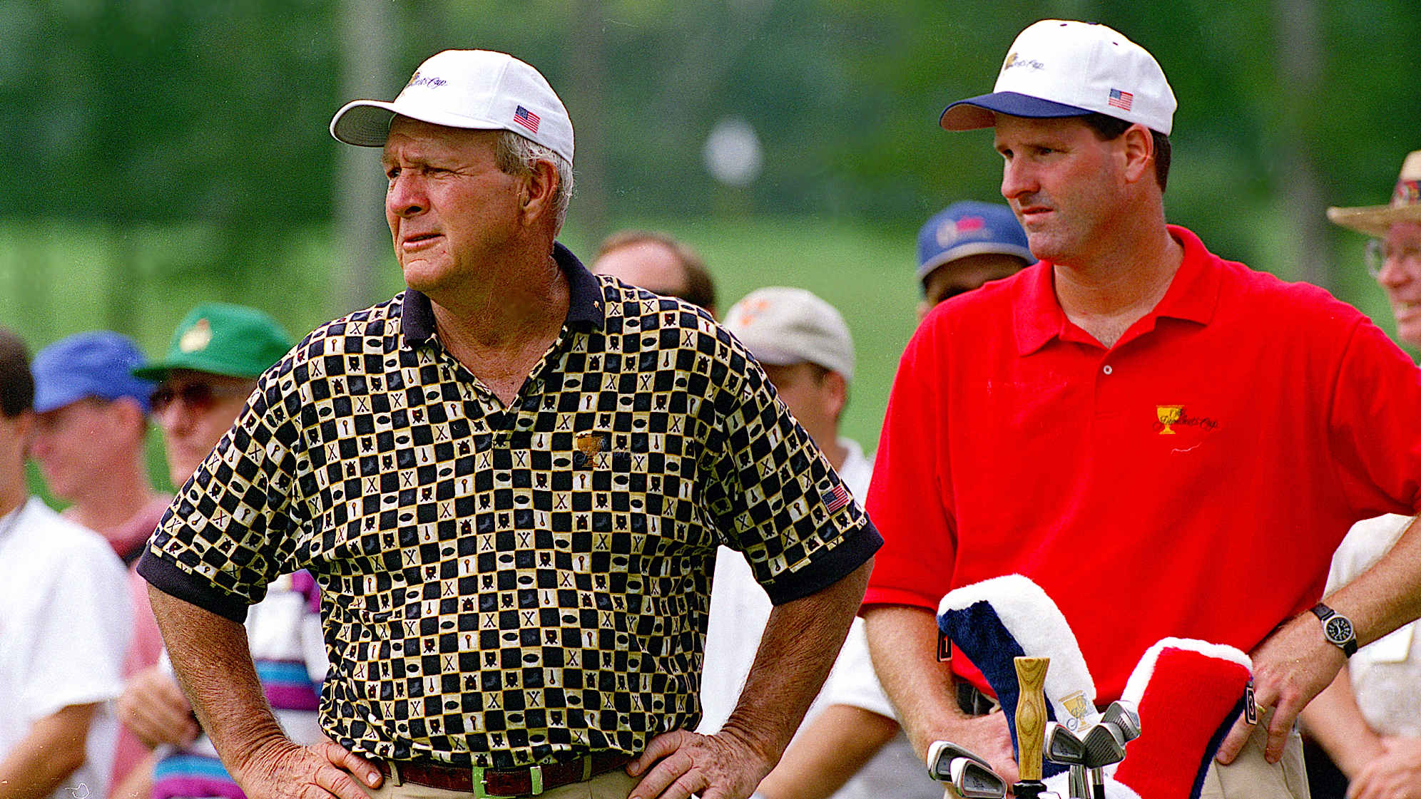 Arnold Palmer during the 1996 Presidents Cup. (Stan Badz/PGA TOUR)