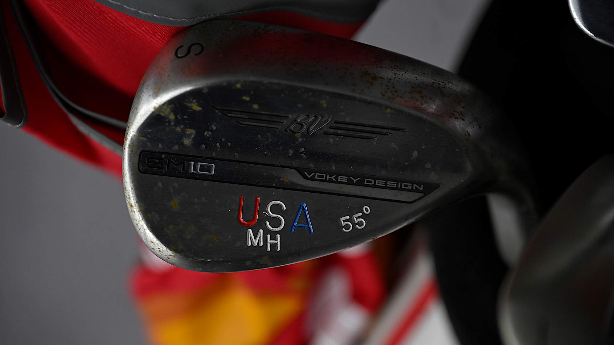 MONTREAL, QUEBEC - SEPTEMBER 24: A U.S. Team golf bag is seen prior to the 2024 Presidents Cup at The Royal Montreal Golf Club on September 24, 2024 in Montreal, Quebec. (Photo by Ben Jared/PGA TOUR via Getty Images)