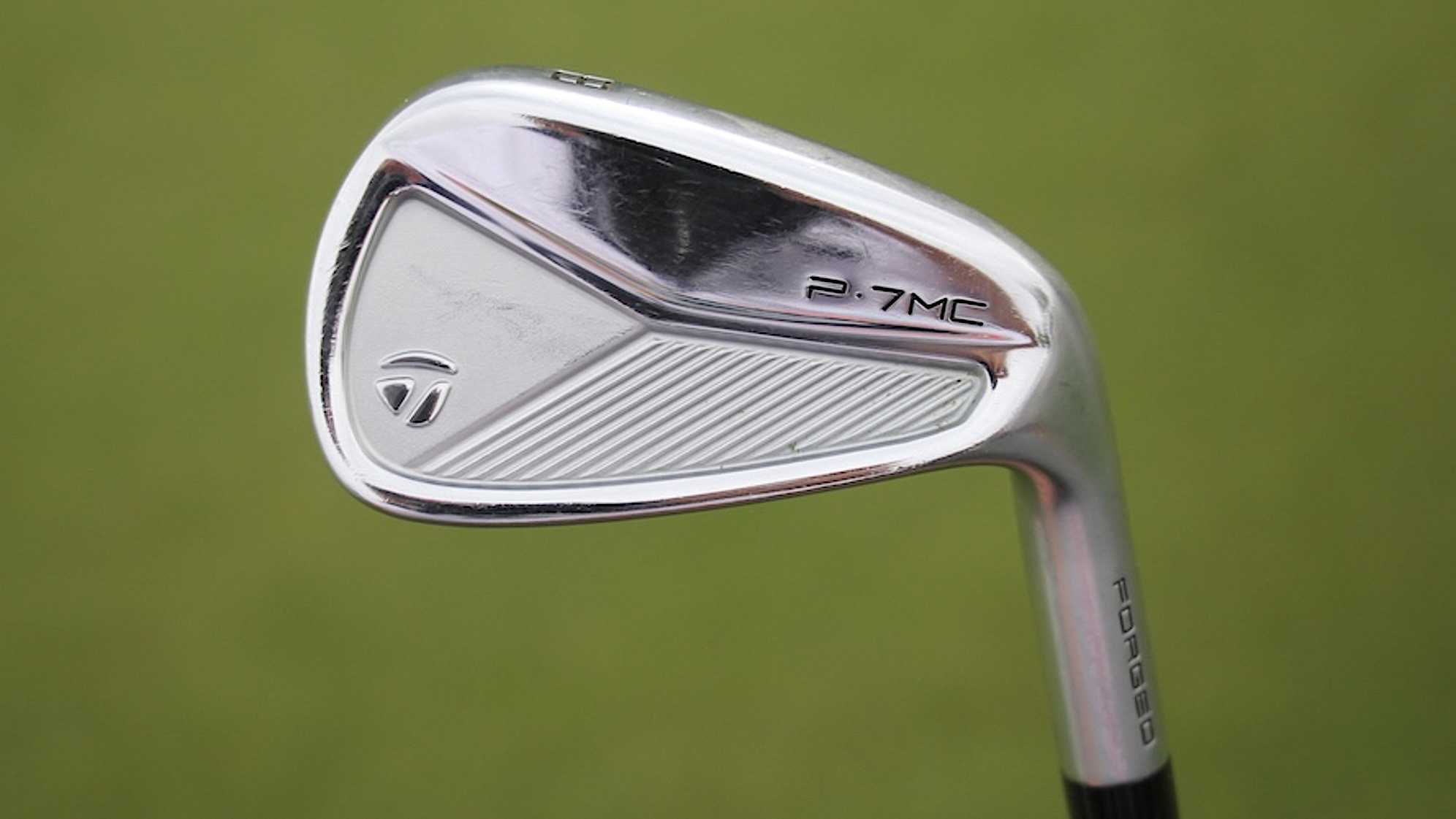 A look at Ryo Hisatsune's TaylorMade P7MC iron. (GolfWRX) 