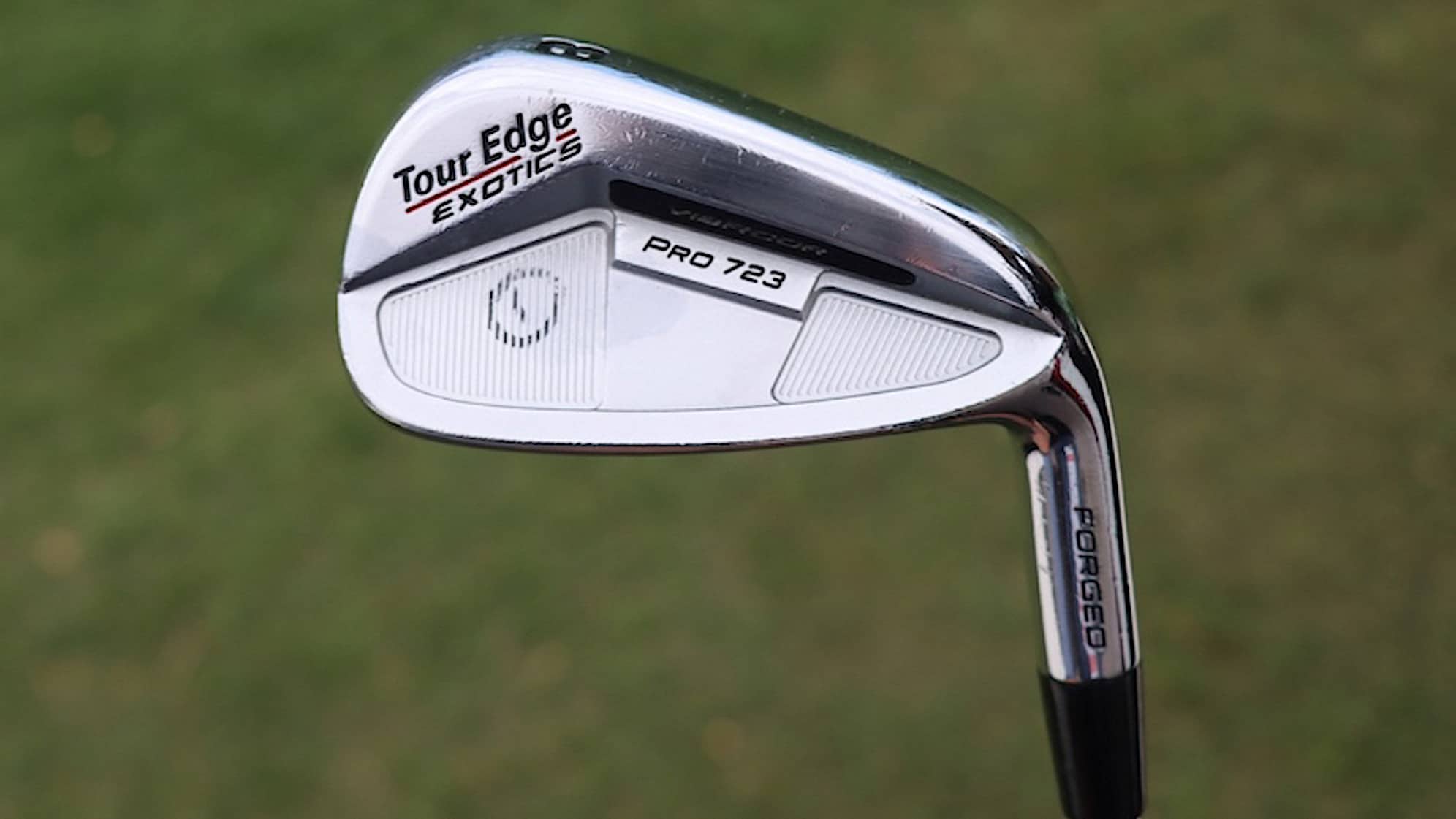 A look at Bernhard Langer’s Tour Edge Exotics Pro 732 8- iron. (GolfWRX)
