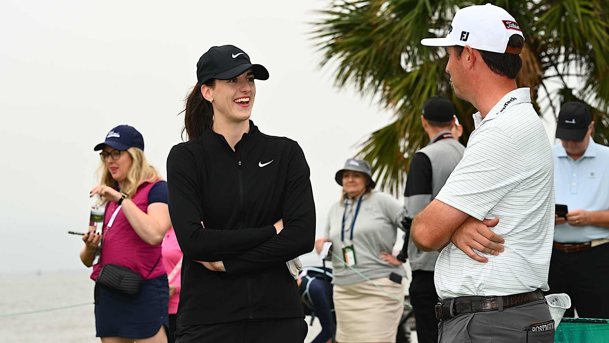 Caitlin Clark and Tom Brady Shine at The RSM Classic Pro-Am