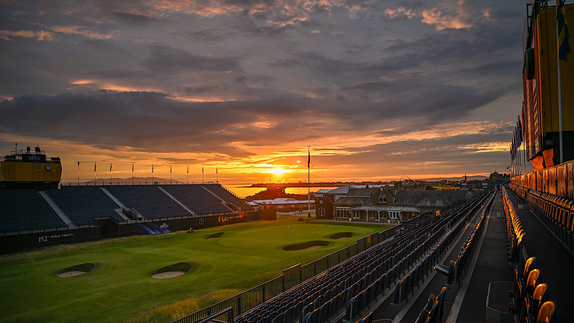 I told myself that I’d limit this to 10 submissions, but I had to include one bonus sunset, right? Chasing the sun on a golf course never gets old for me, even when the July sun sets past 10pm across the pond. That is, when you see the sun; I had all but given up on clear skies on this moody weather day but I poked my head out one more time and was not disappointed. Naturally, the Scottish sun did not come out again the rest of the week.