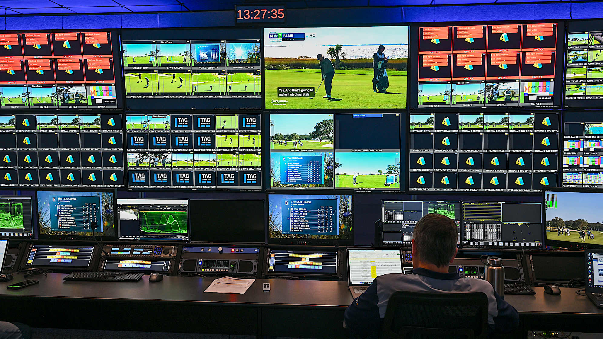 A closer look at PGA TOUR Studios at the PGA TOUR Global Home campus on Nov. 22, 2024, in Ponte Vedra Beach, Florida. (Chris Condon/PGA TOUR)