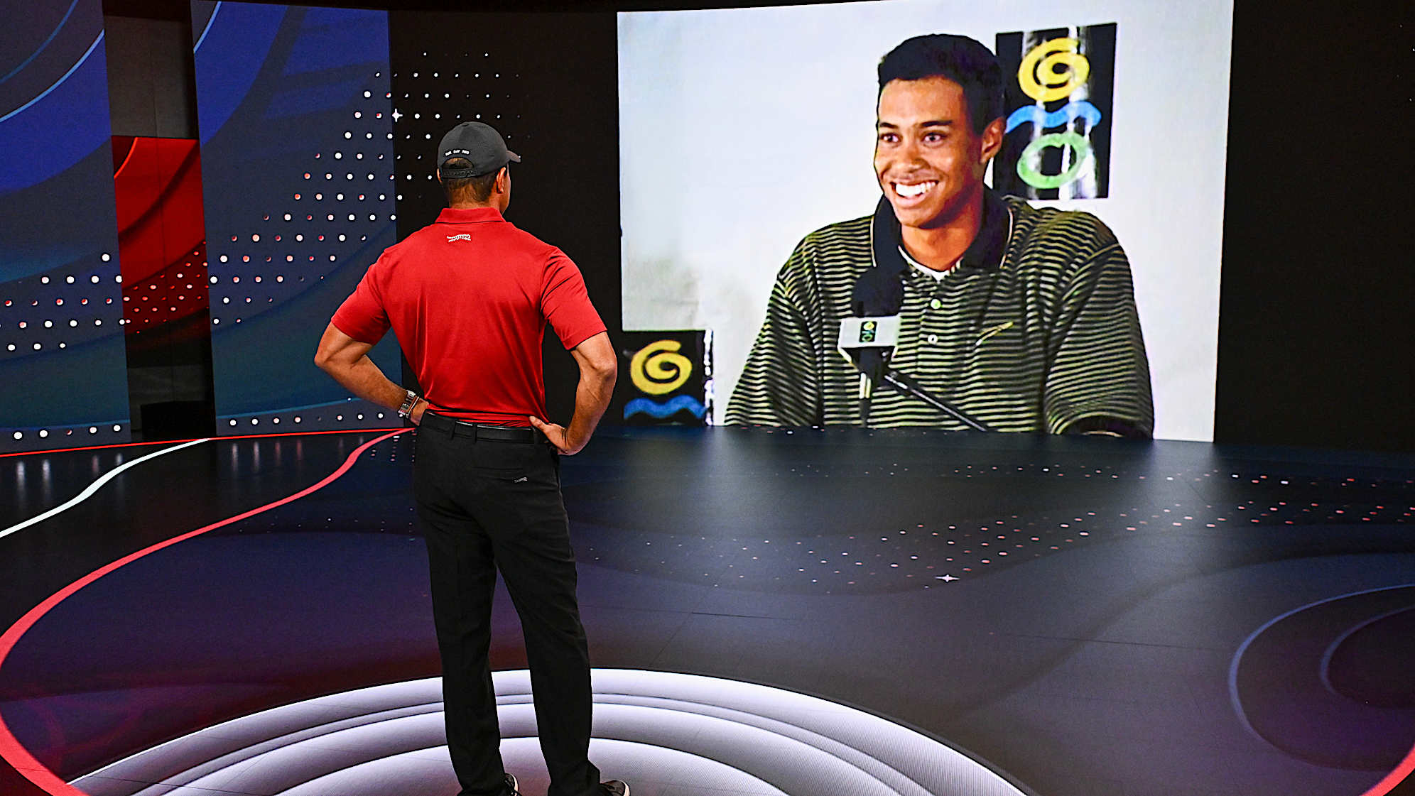 Tiger Woods at PGA TOUR Studios at the PGA TOUR Global Home campus on Nov. 18, 2024, in Ponte Vedra Beach, Florida. (Chris Condon/PGA TOUR)