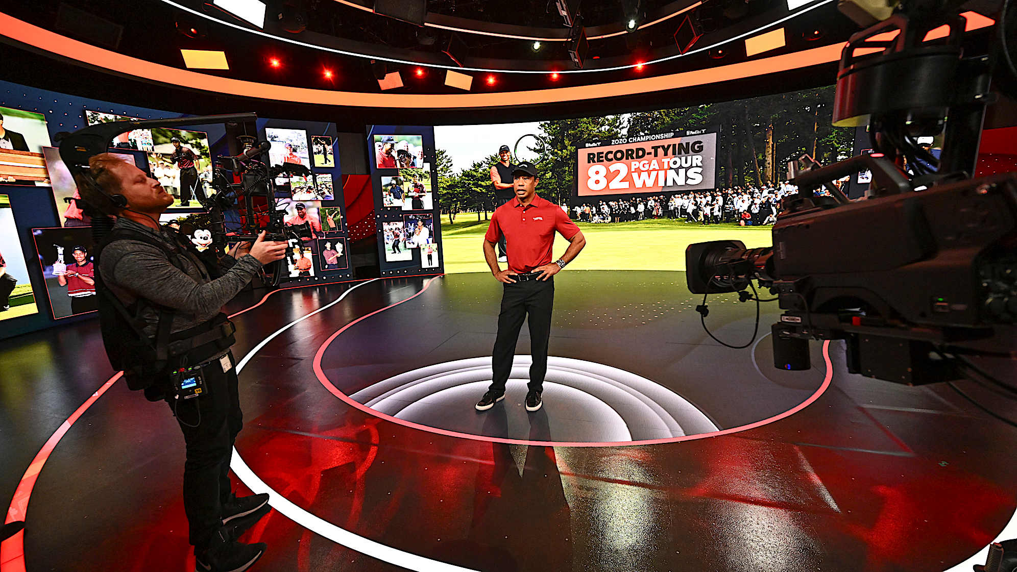 Tiger Woods at PGA TOUR Studios at the PGA TOUR Global Home campus on Nov. 18, 2024, in Ponte Vedra Beach, Florida. (Chris Condon/PGA TOUR)