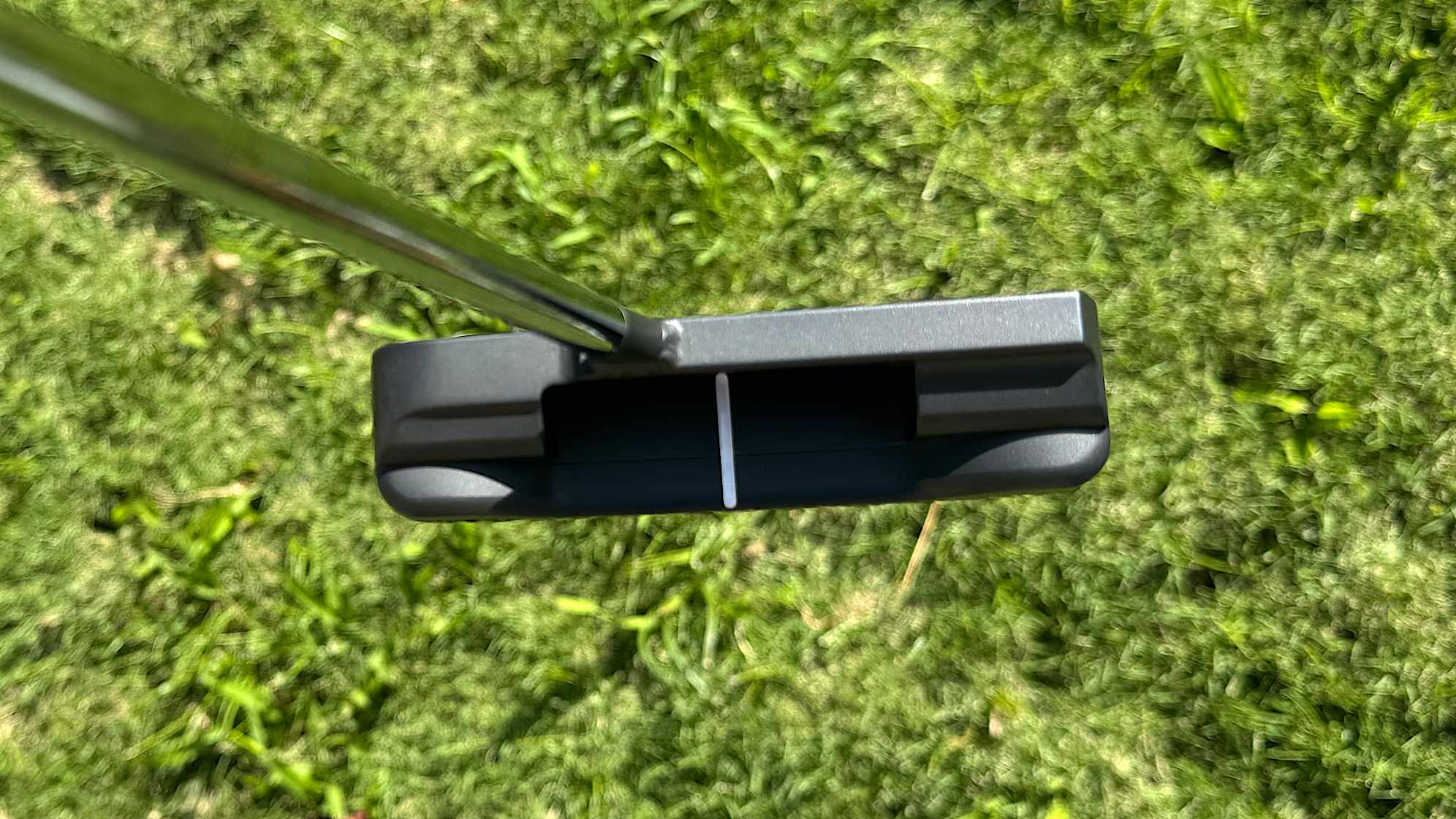 A look at Hideki Matsuyama's center-shafted Scotty Cameron 009 M Tour Prototype. (Corey Yoshimura/PGA TOUR)