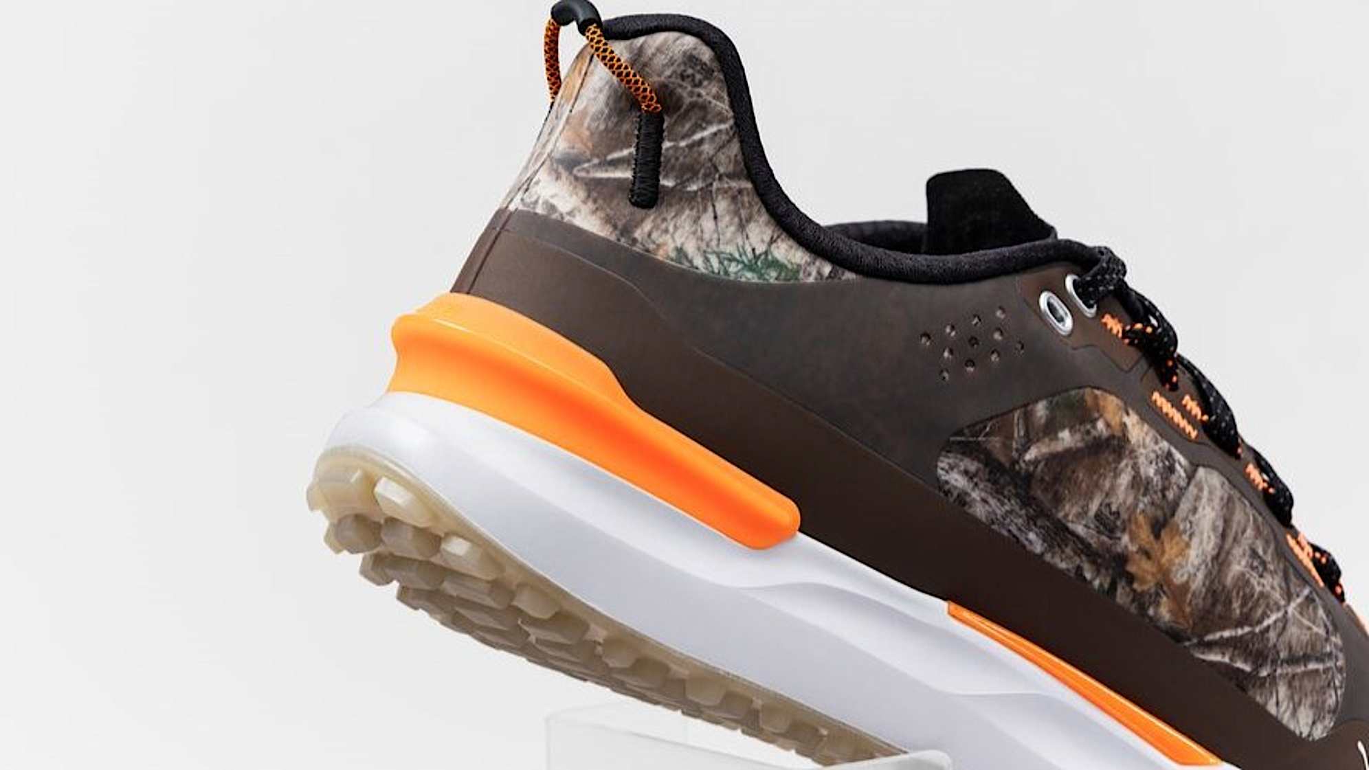 A closer look at the Puma Golf x Realtree spikeless golf shoe. (Courtesy Puma Golf)