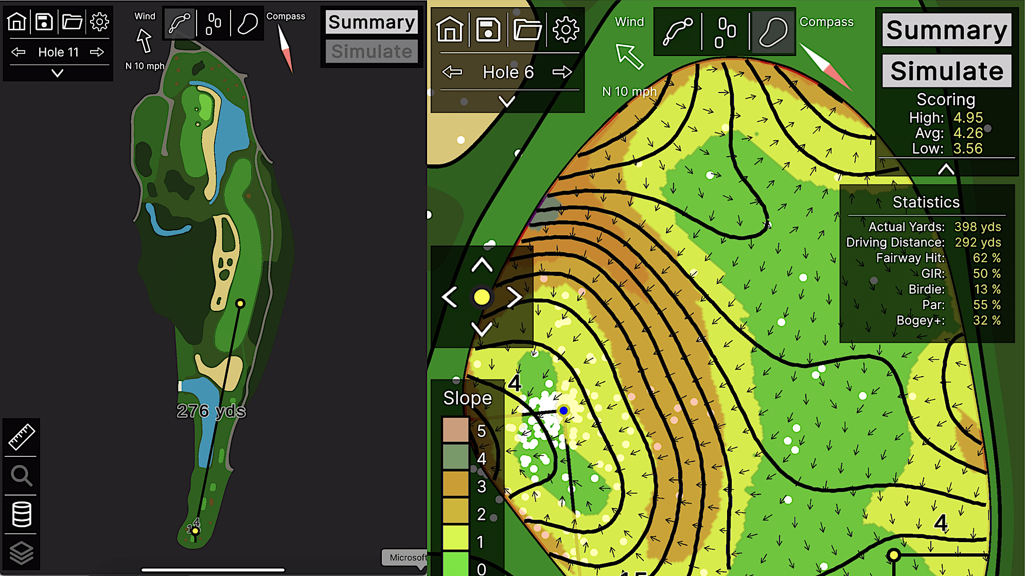 A look at the AI Course Setup Tool Presented by Morgan Stanley that is being used to help with course setup at THE PLAYERS 2025. (PGA TOUR) 