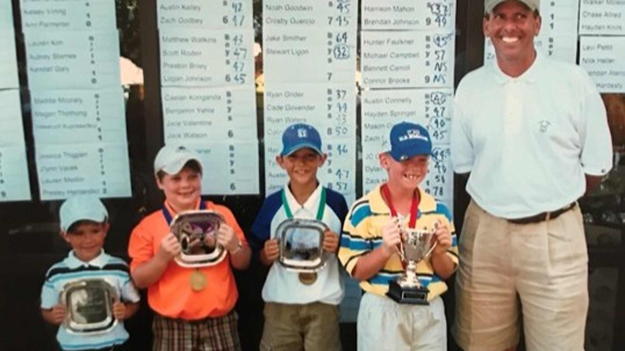 Noah Goodwin (left) was diagnosed with growth hormone deficiency at age 9. (Courtesy Jeff Goodwin)