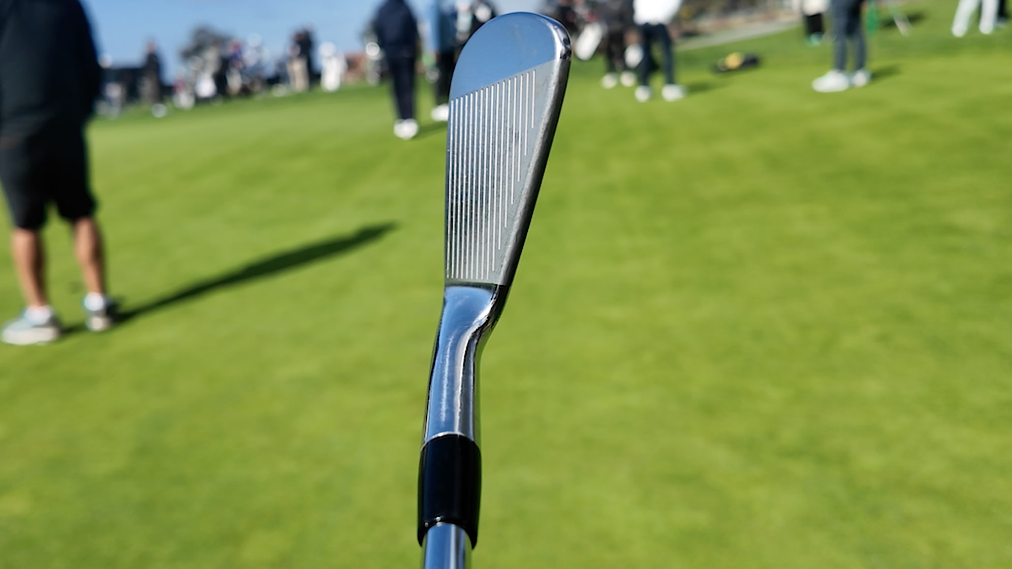 A look at the face of Rory McIlroy's custom TaylorMade 'Rors Proto' irons. (GolfWRX)