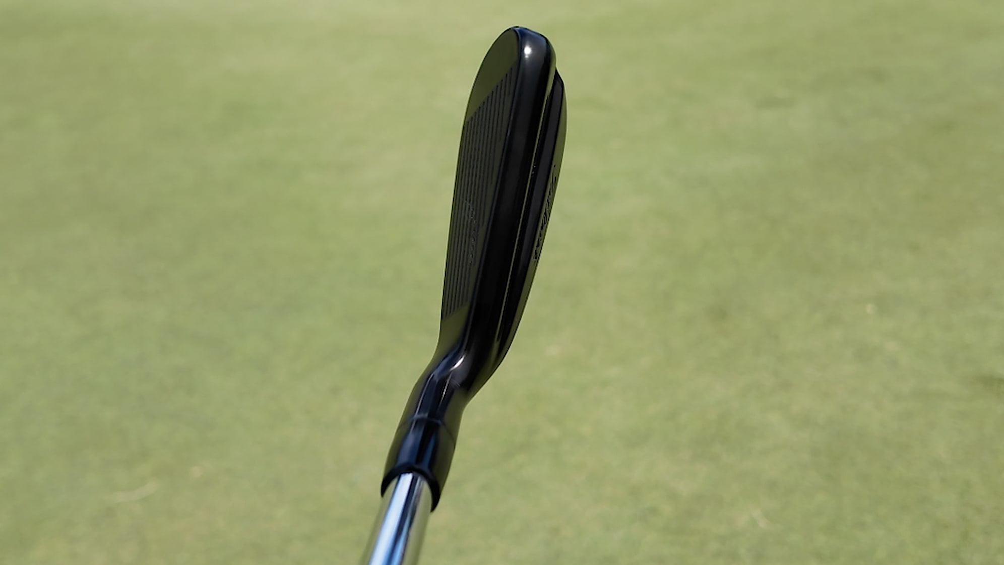 A look at the 2025 black Titleist U505 iron. (GolfWRX)