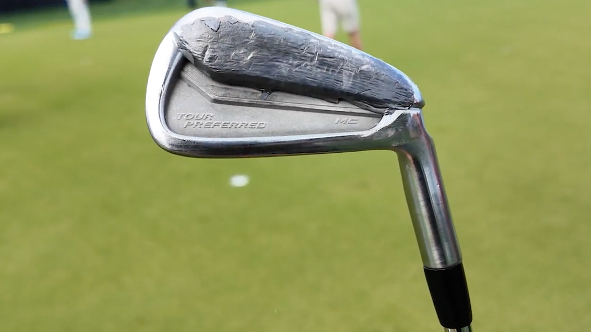 Michael Block's TaylorMade Tour Preferred MC 7-iron. (GolfWRX)