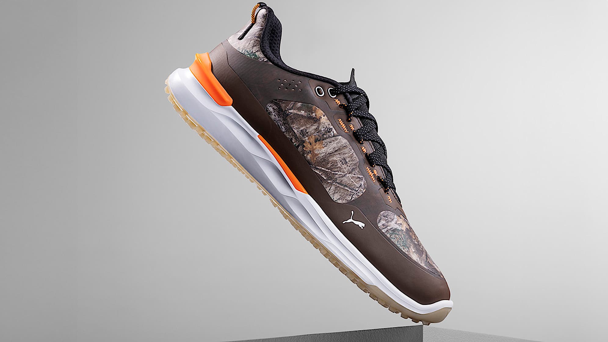 The ELEVATE 2 x Realtree limited-edition shoe. (PUMA Golf)