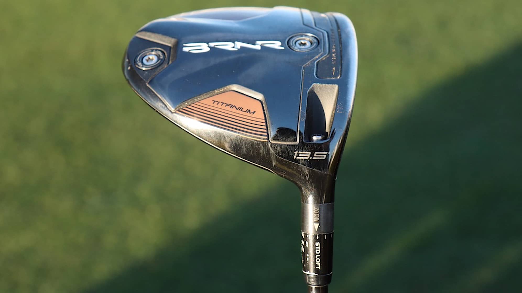 Luke Clanton's TaylorMade BRNR mini driver. (GolfWRX)