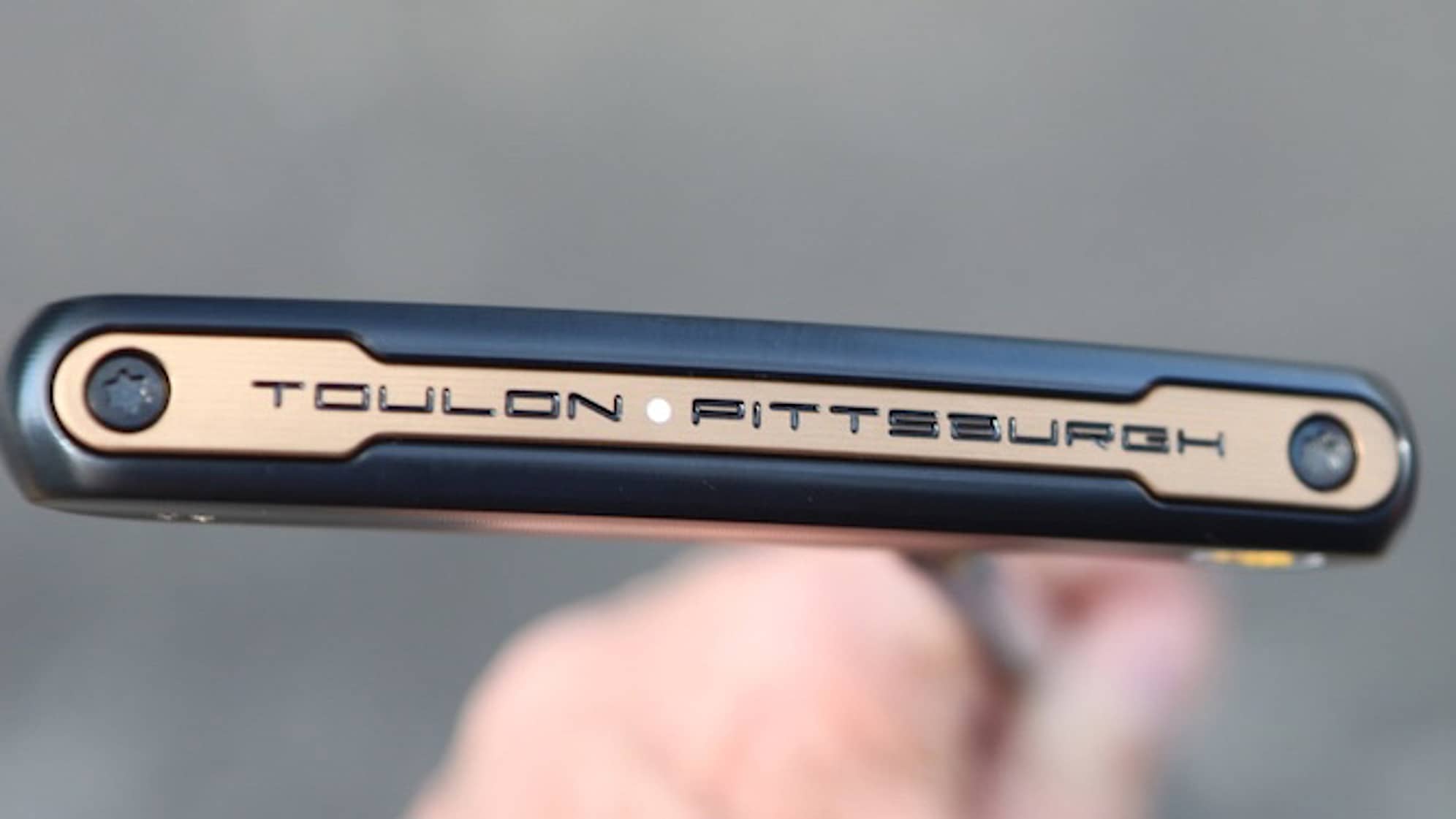 A look at Toulon’s Small Batch Pittsburgh putter. (Courtesy GolfWRX)