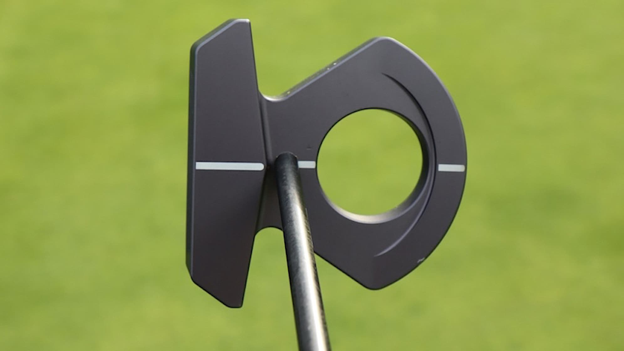 A look at J.J. Spaun's zero-torque L.A.B. putter. (Credit GolfWRX)