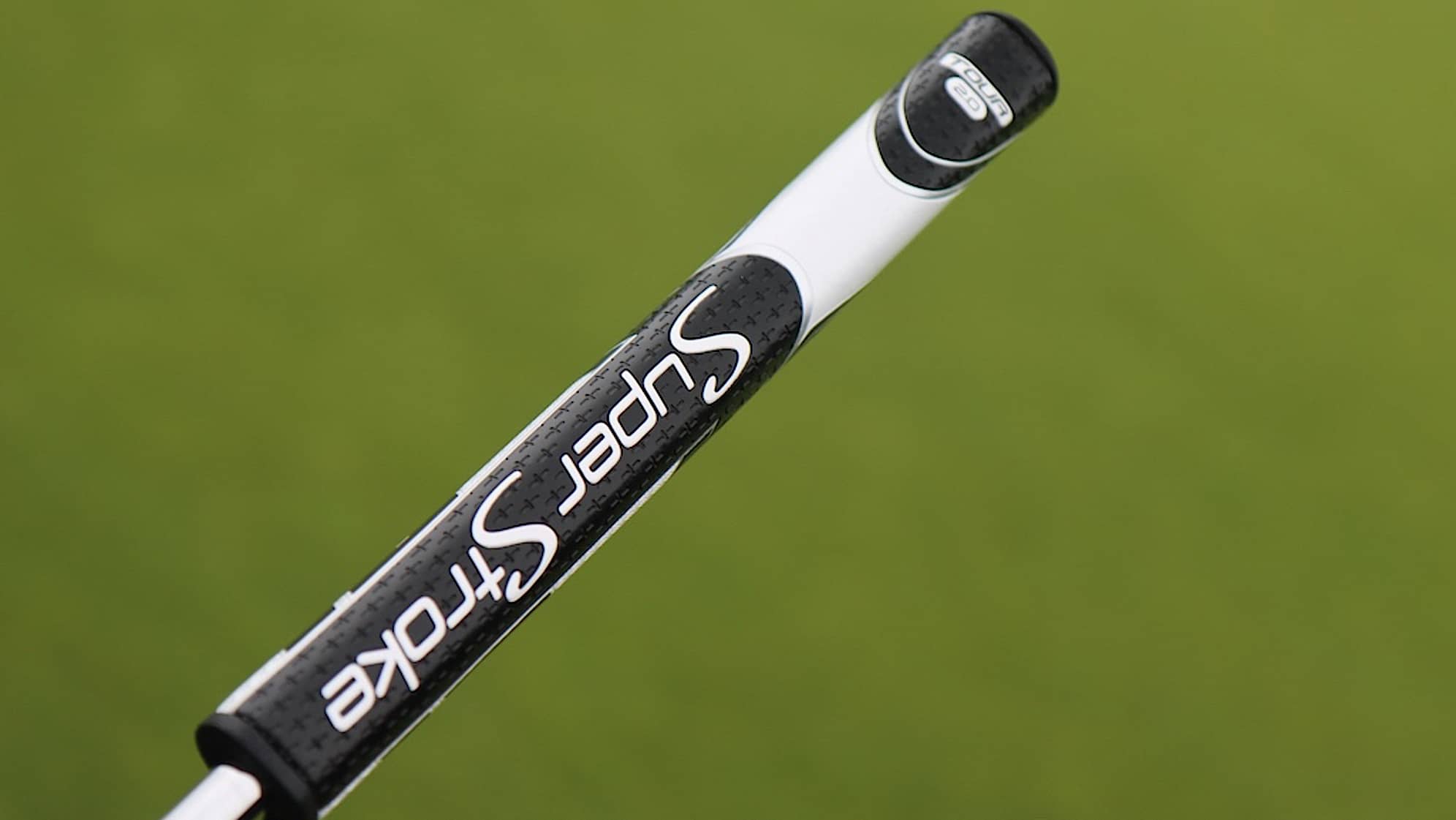Collin Morikawa's SuperStroke Tour 2.0 putter grip. (GolfWRX)