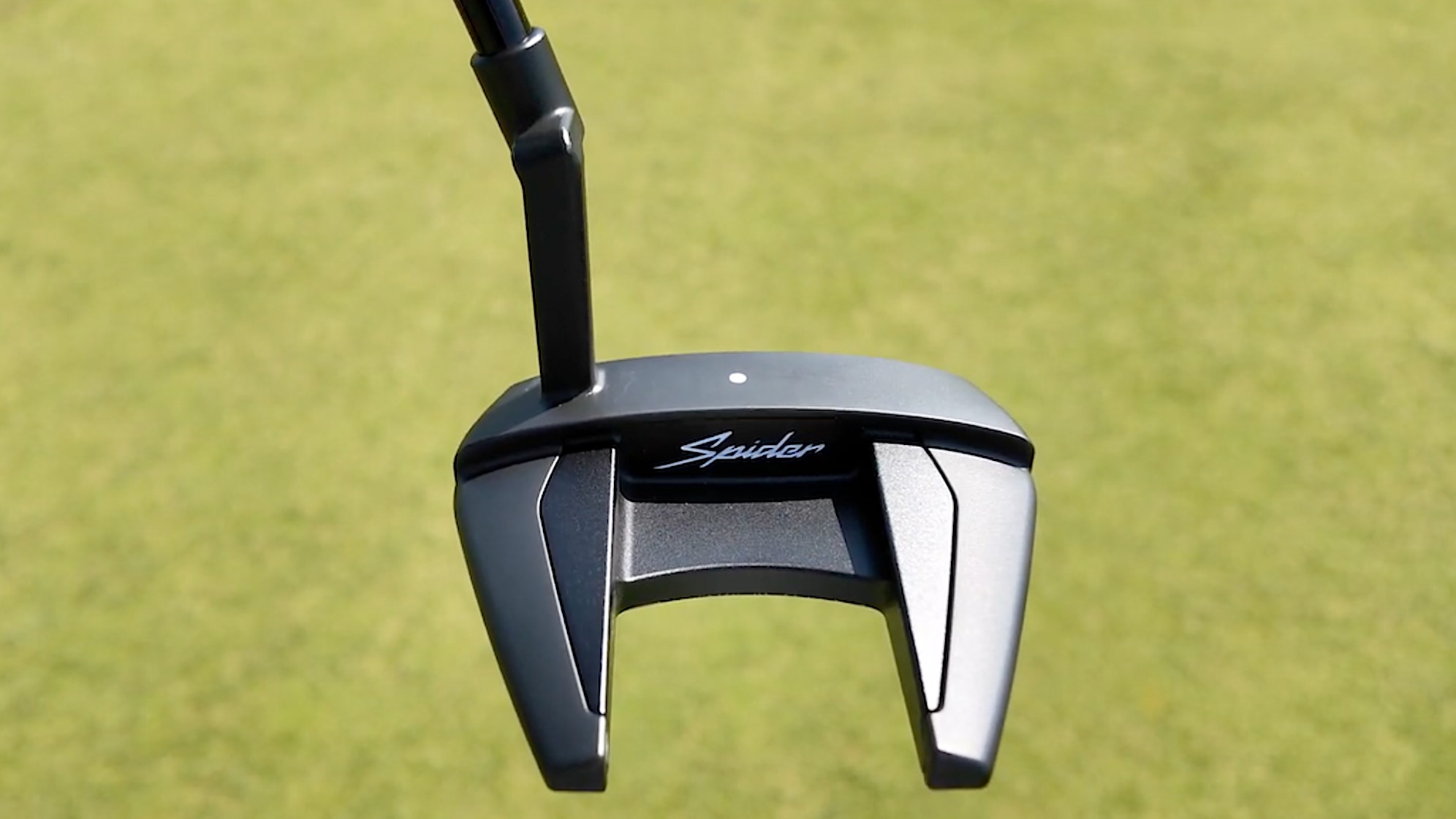 Collin Morikawa's custom TaylorMade Spider mallet. (GolfWRX)
