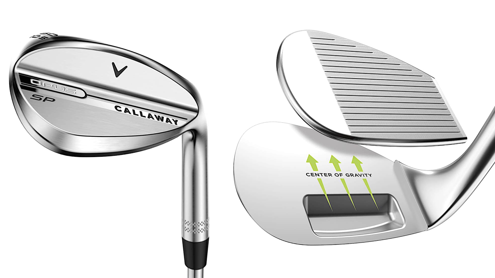 A look at the spin pocket added to the new Callaway Opus SP wedge. (Callaway)