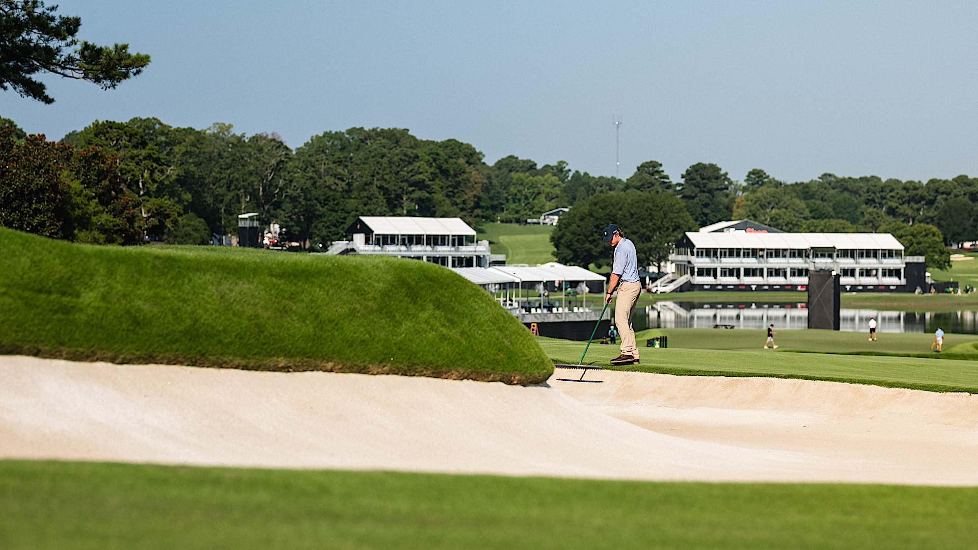 ATLANTA, GEORGIA - AUGUST 18: Agronomy prior to the TOUR Championship on August 18, 2025 at East Lake Golf Club in Atlanta, Georgia. (Photo by Matt Garies / PGA Tour)